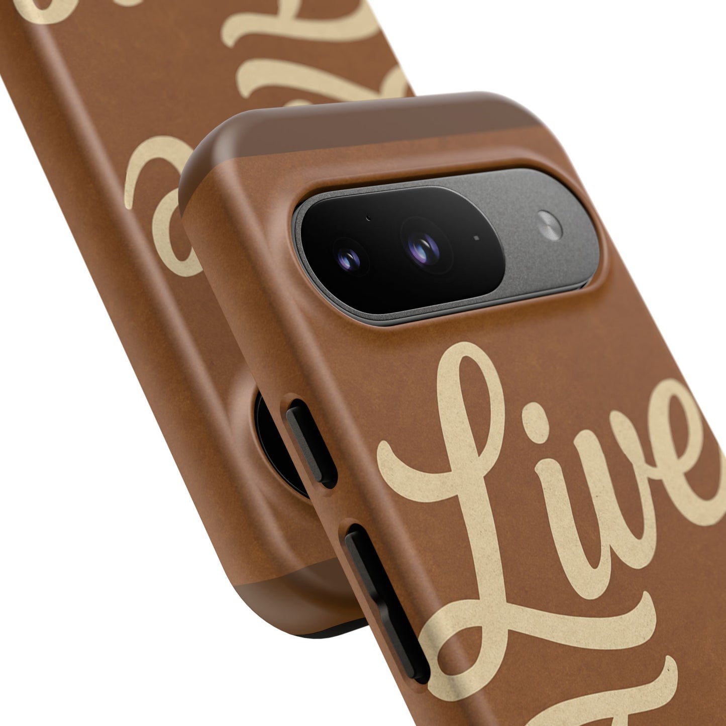 Live Free Phone Case, Tough Cases, Inspirational Phone Accessories, Gift for Adventurers, Customizable Design, Unique Tech Gifts