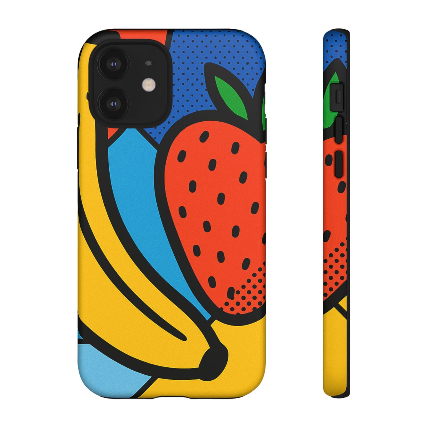 Colorful Fruit Phone Case - Tough Cases - Fun, Vibrant, Unique, Gifts for Friends, Summer Accessories, Trendy Phone Protector