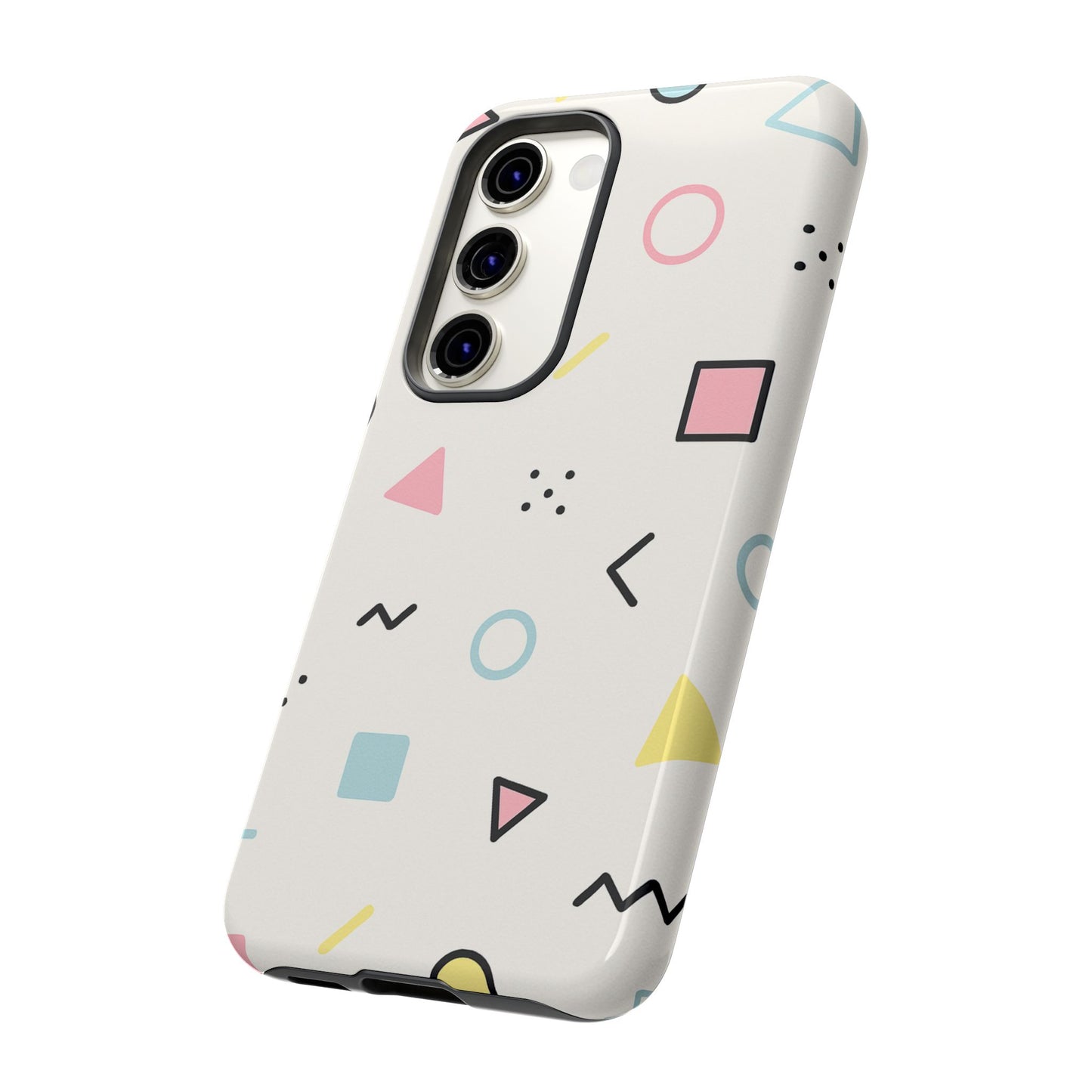 Geometric Phone Case - Stylish Tough Cases for Trendsetters, Unique Phone Covers, Modern Accessories, Gift Ideas for Her