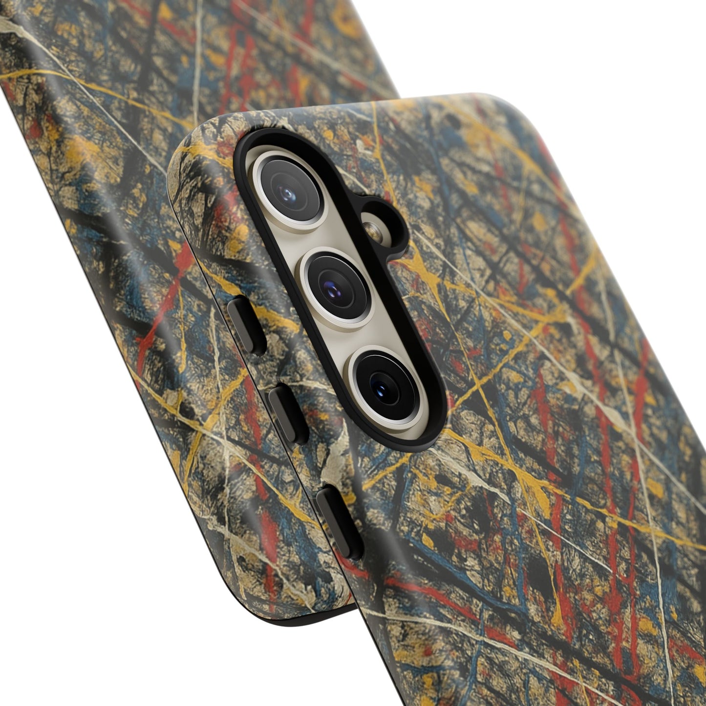 Tough Cases Phone Case - Bold Abstract Design, Stylish Mobile Cover, Unique Gift for Him/Her, Durable Accessory, Trendy Protection
