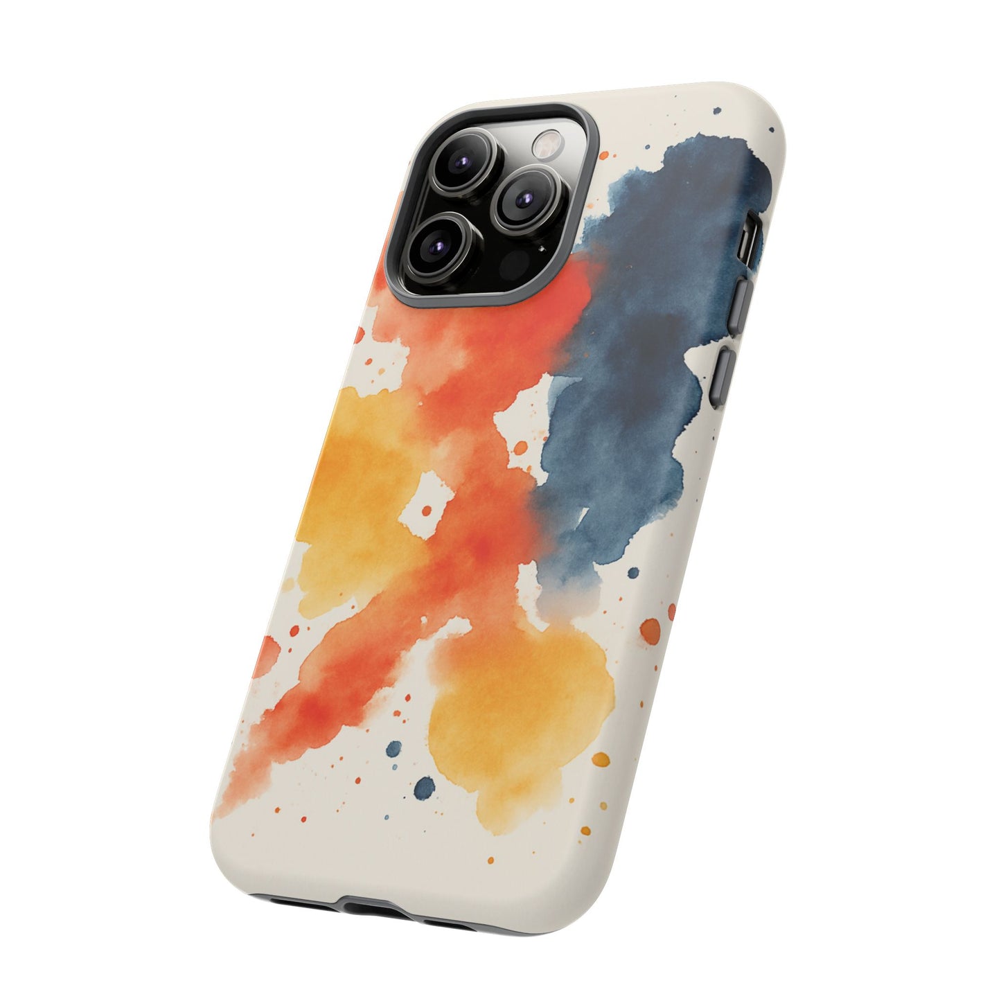 Watercolor Phone Case - Abstract Design, Tough Cases for Men & Women, Stylish Gift, Artistic Accessory for All Occasions