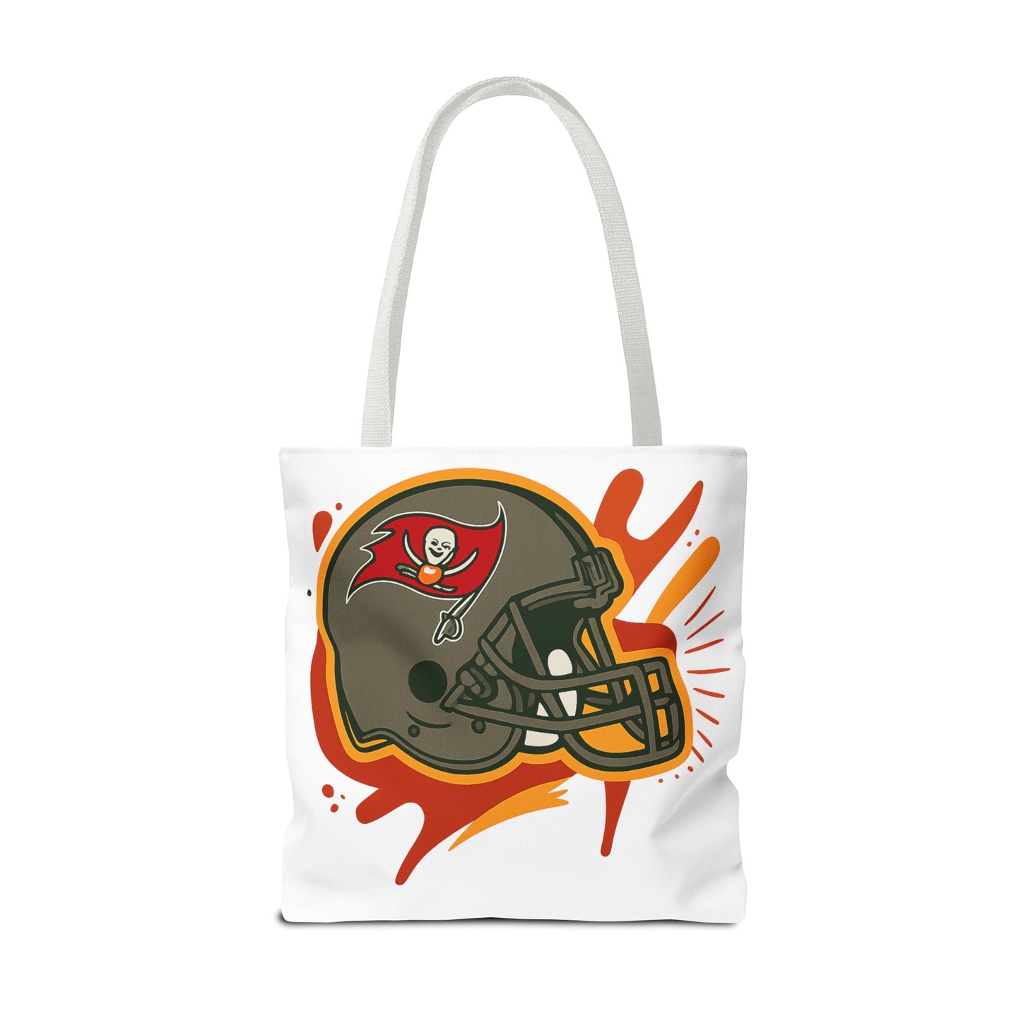 Tote Bag with Bold Football Design, Sports Tote, Game Day Bag, NFL Fan Gift, Personalized Beach Bag, Unique Shopping Tote