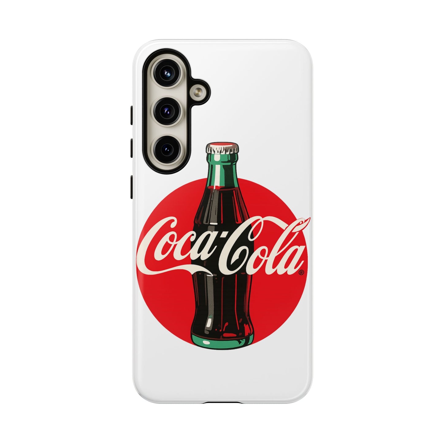 Coca-Cola Tough Phone Cases, Vintage Soda Drink, Retro Style, Unique Gift, Phone Accessories, Summer Vibes
