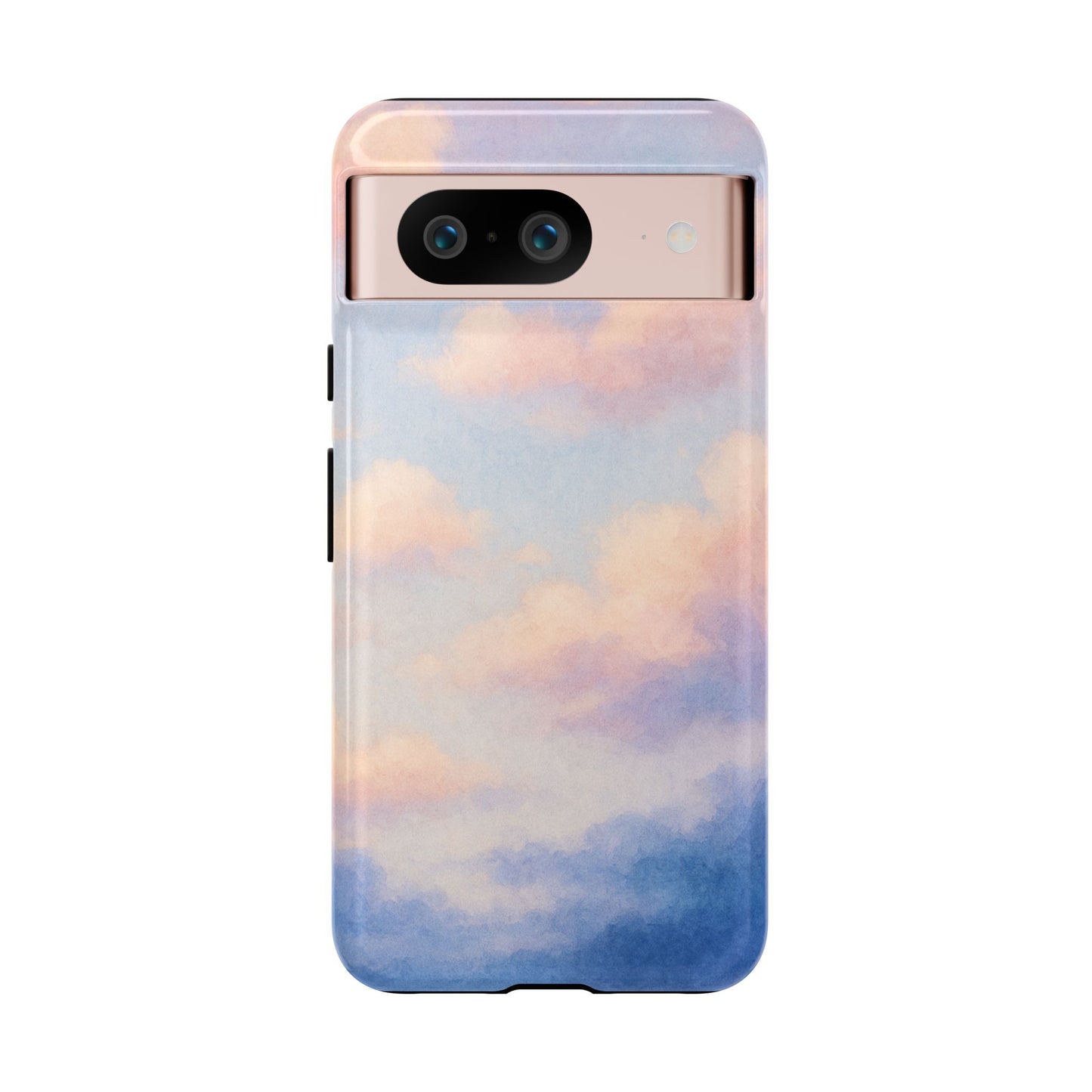 Sky Blue Cloud Phone Case, Tough Phone Cover, Aesthetic Cell Phone Accessory, Gift for Teen, Trendy Tech Protection