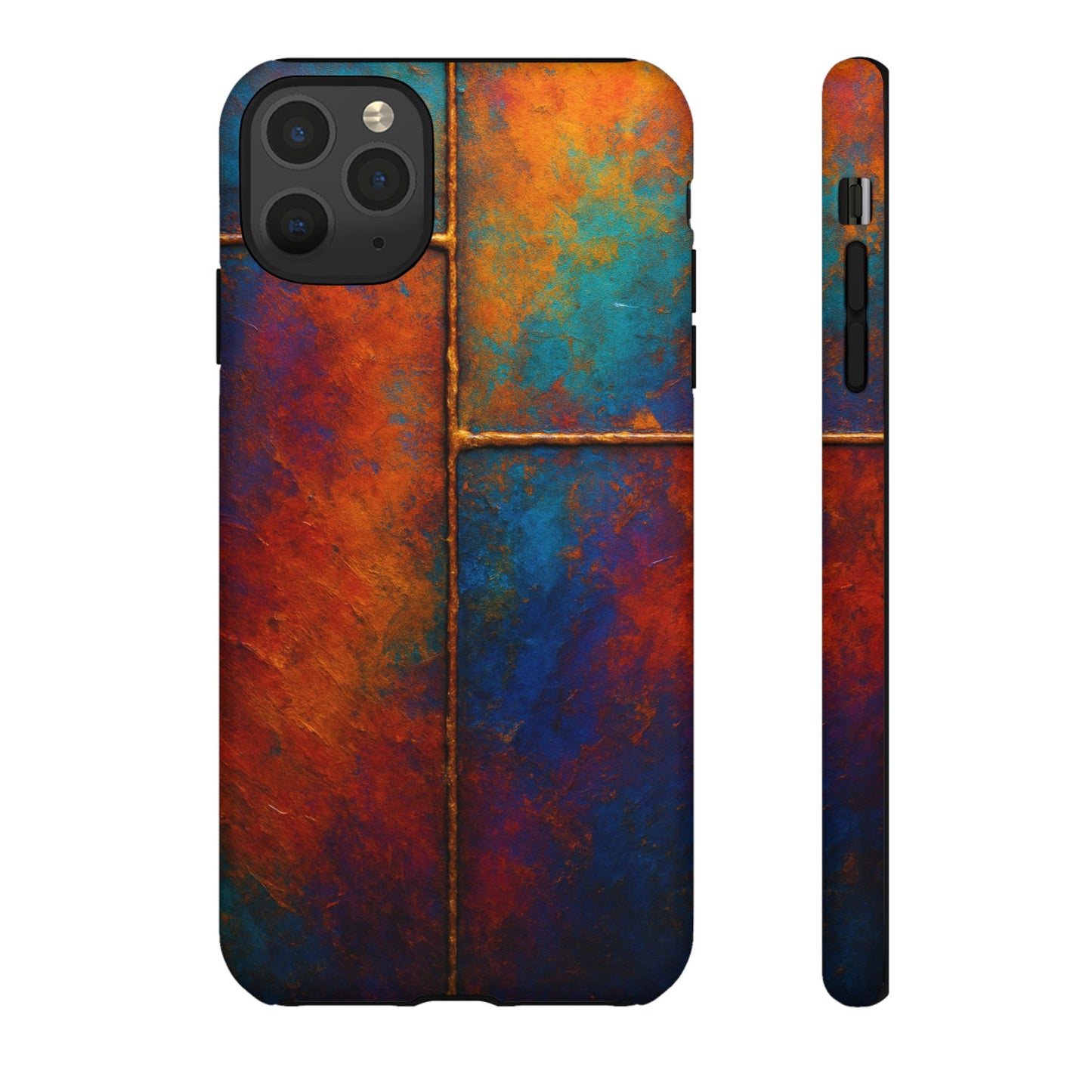 Vibrant Phone Case, Colorful Tough Case Cover, Artistic Phone Protector, Unique Smartphone Accessories, Gift for Tech Lovers