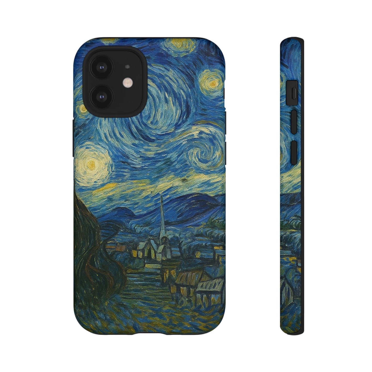 Starry Night Phone Case, Artistic Cell Phone Cover, Gift for Art Lovers, Unique Phone Accessory, Birthday Gift for Him/Her, Tough Cases