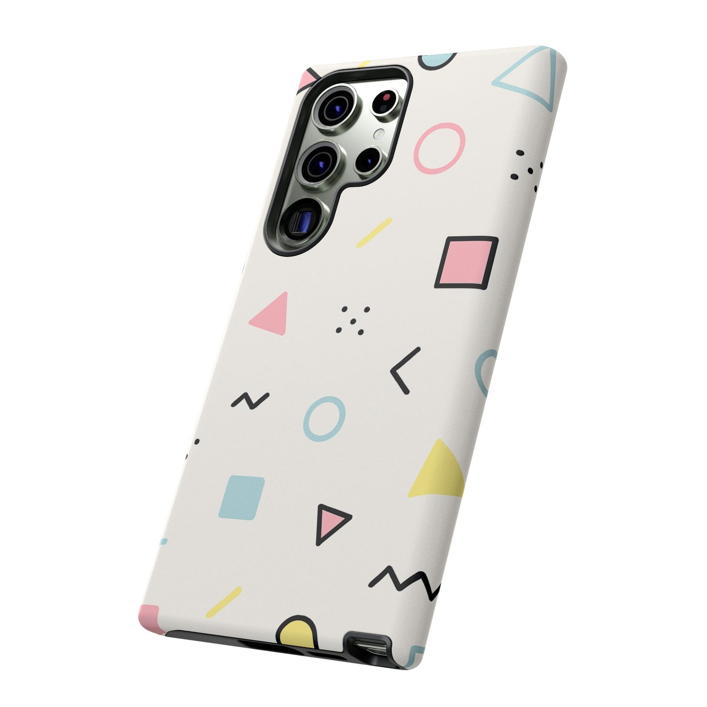 Geometric Phone Case - Stylish Tough Cases for Trendsetters, Unique Phone Covers, Modern Accessories, Gift Ideas for Her