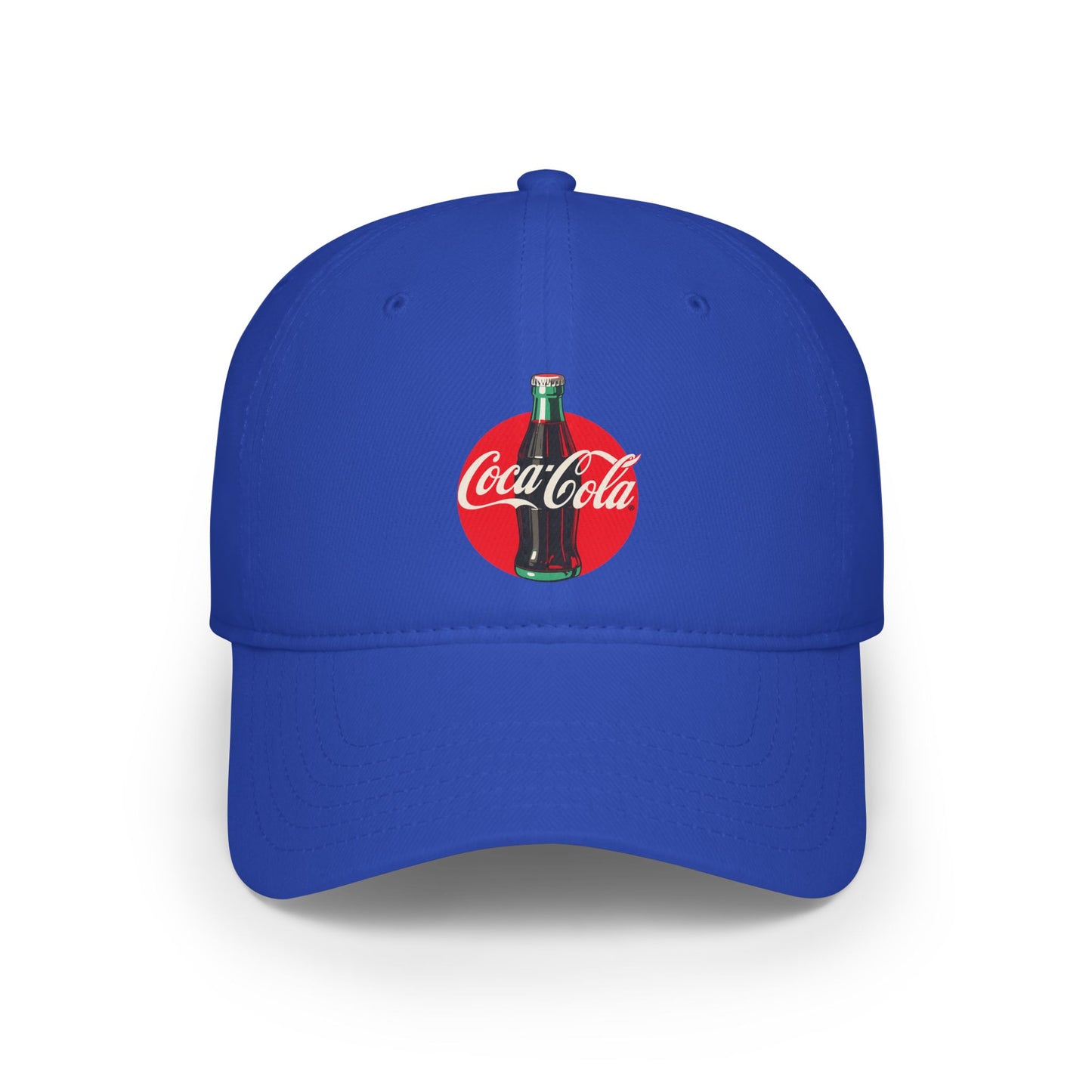 Coca-Cola Low Profile Baseball Cap, Vintage Cap, Unisex Hat, Gift for Coca-Cola Lovers, Adjustable Cap, Summer Accessory, Red Hat