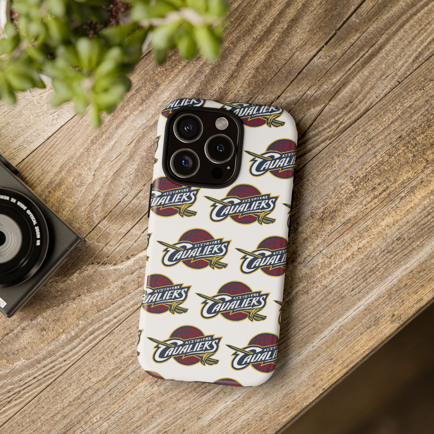 Cleveland Cavaliers Phone Case, Tough Phone Cover, NBA Team Accessory, Sports Fan Gift, Unique Cellphone Protector