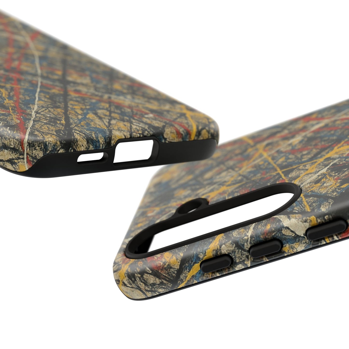 Tough Cases Phone Case - Bold Abstract Design, Stylish Mobile Cover, Unique Gift for Him/Her, Durable Accessory, Trendy Protection