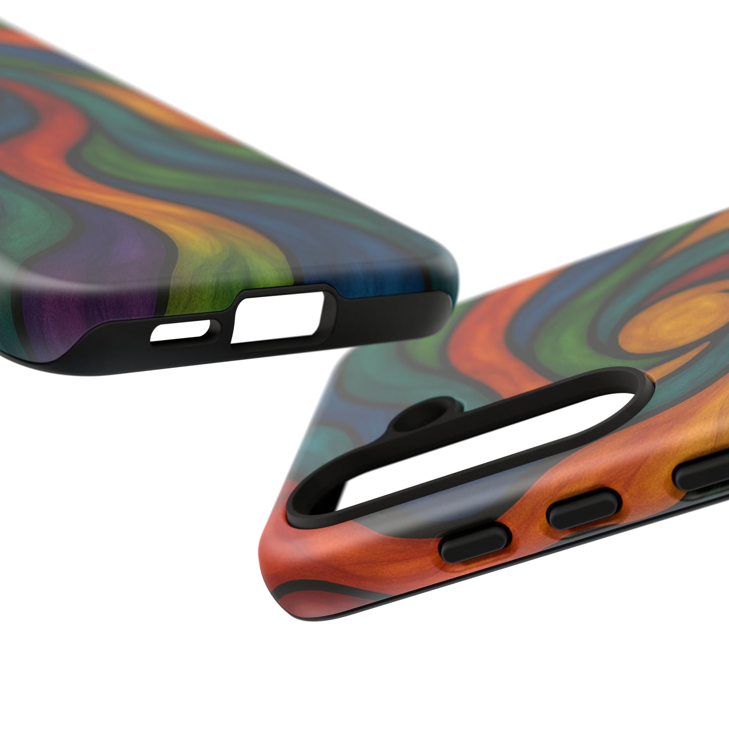 Colorful Swirl Phone Case | Tough Cases, Vibrant Design, Gift for Art Lovers, Funky Case, Unique Phone Accessories