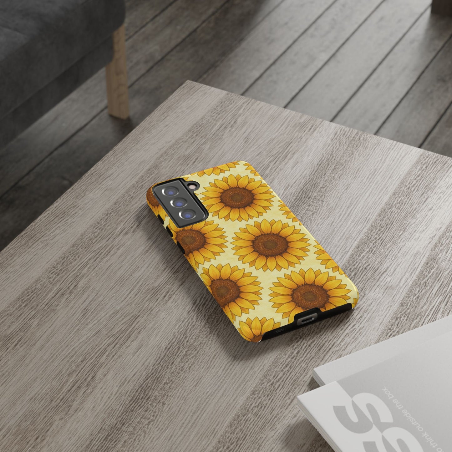Sunflower Phone Cases - Tough Cases for Nature Lovers, Gift for Friends, Floral Design, Protective Case, Sunflower Decor