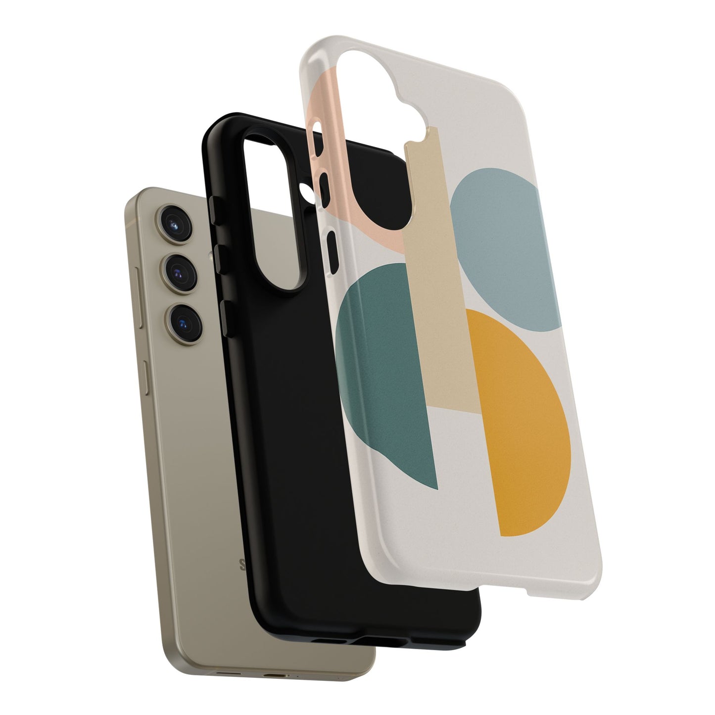 Minimalist Geometric Phone Case, Stylish Protective Cover for Phones, Modern Design, Gift for Him/Her, Trendy Tech Accessory