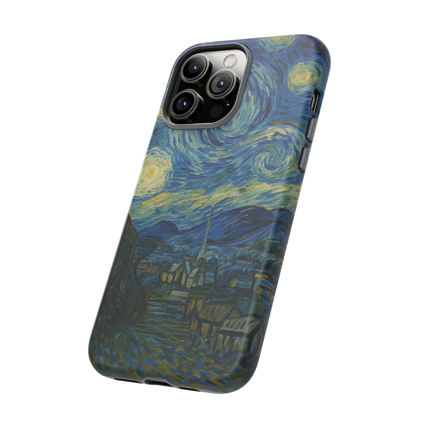 Starry Night Phone Case, Artistic Cell Phone Cover, Gift for Art Lovers, Unique Phone Accessory, Birthday Gift for Him/Her, Tough Cases