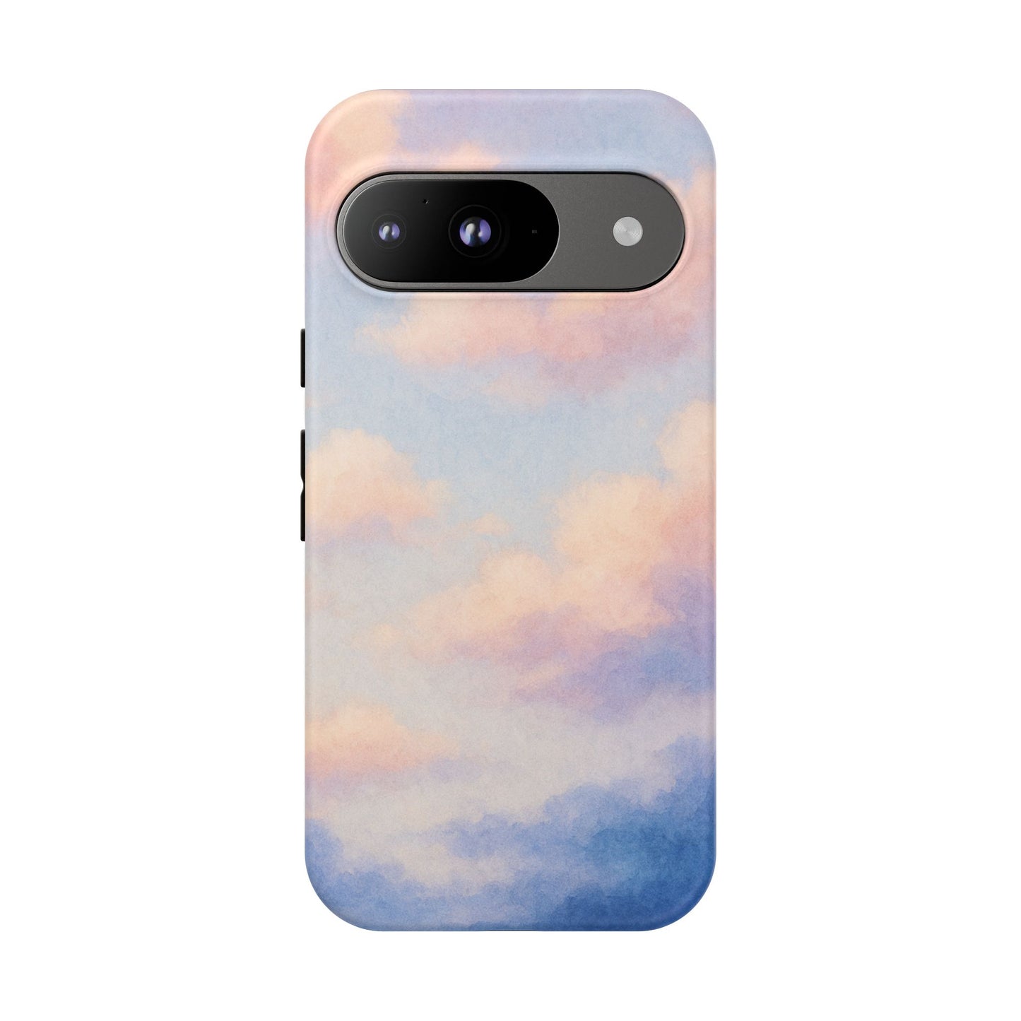 Sky Blue Cloud Phone Case, Tough Phone Cover, Aesthetic Cell Phone Accessory, Gift for Teen, Trendy Tech Protection