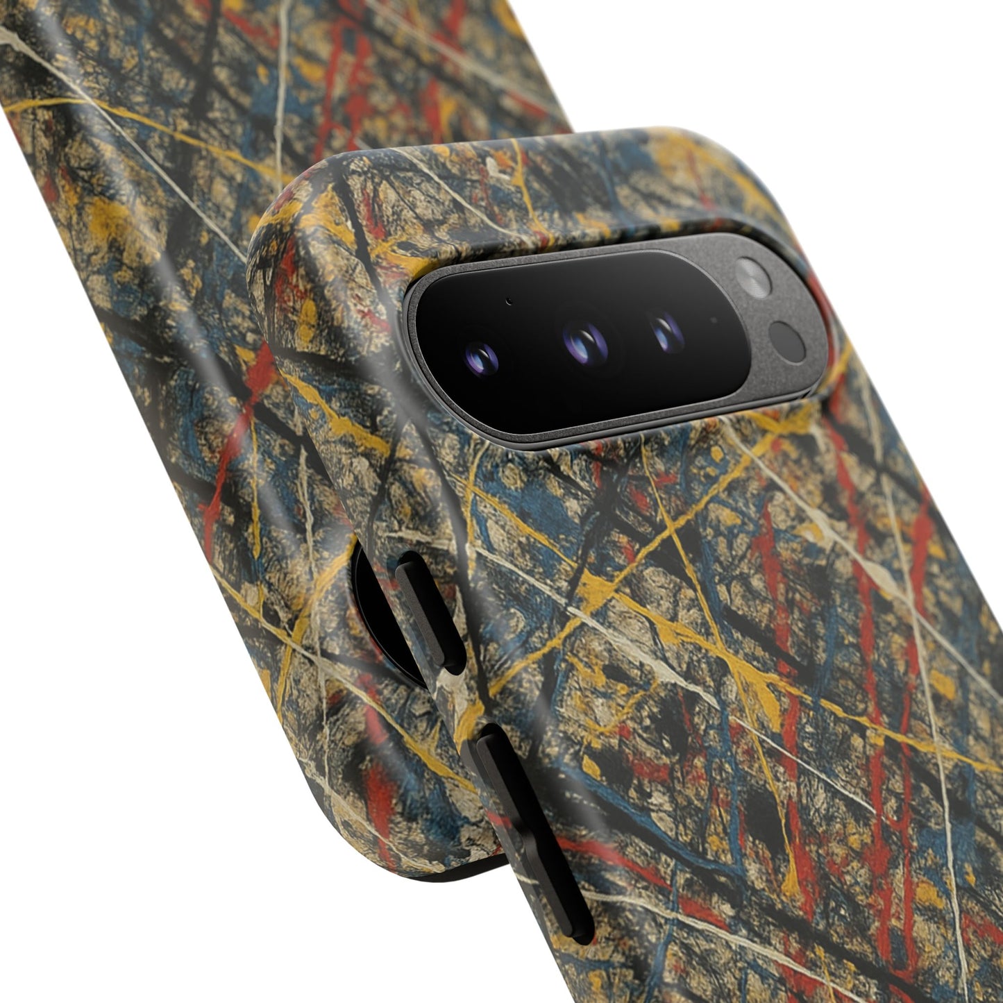 Tough Cases Phone Case - Bold Abstract Design, Stylish Mobile Cover, Unique Gift for Him/Her, Durable Accessory, Trendy Protection