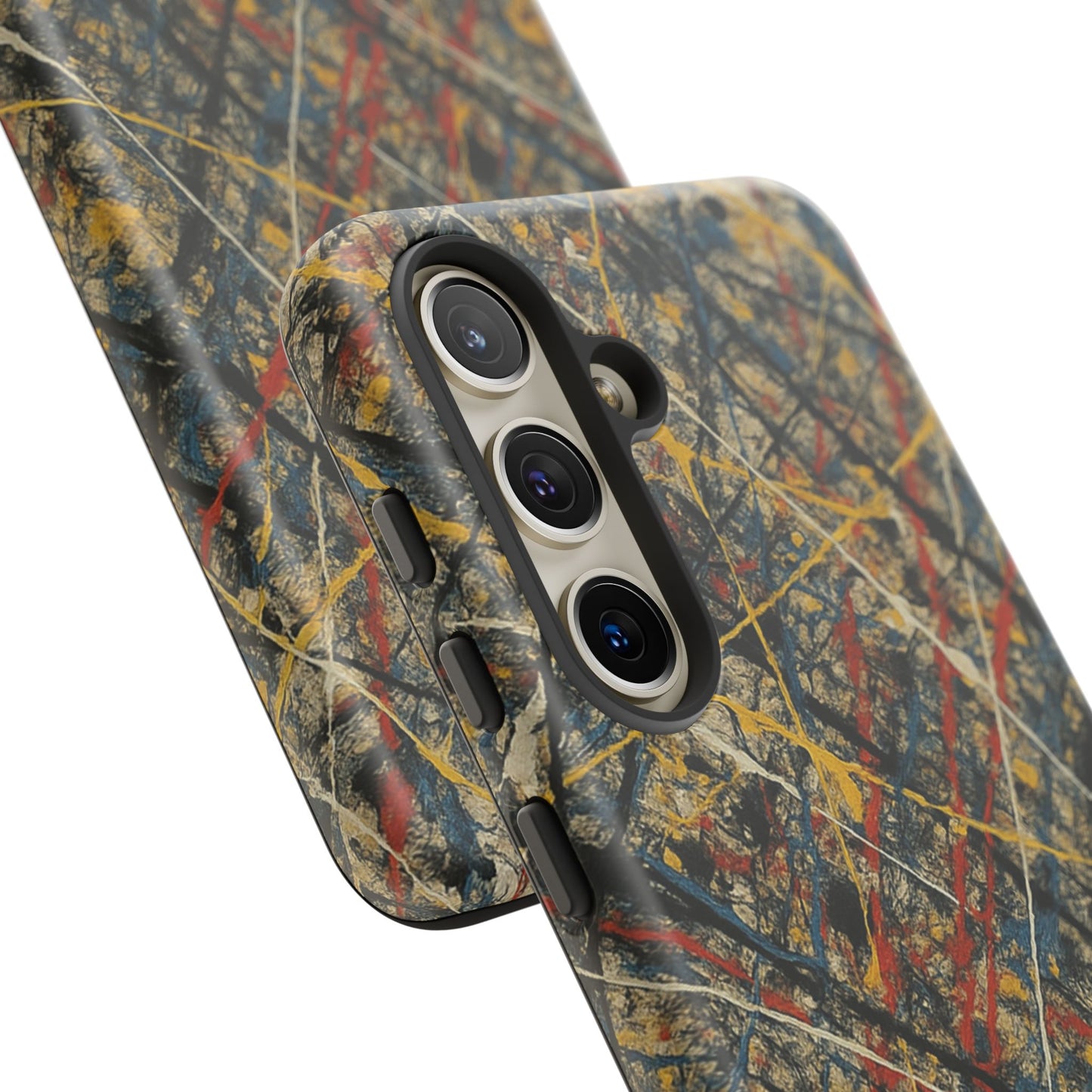 Tough Cases Phone Case - Bold Abstract Design, Stylish Mobile Cover, Unique Gift for Him/Her, Durable Accessory, Trendy Protection