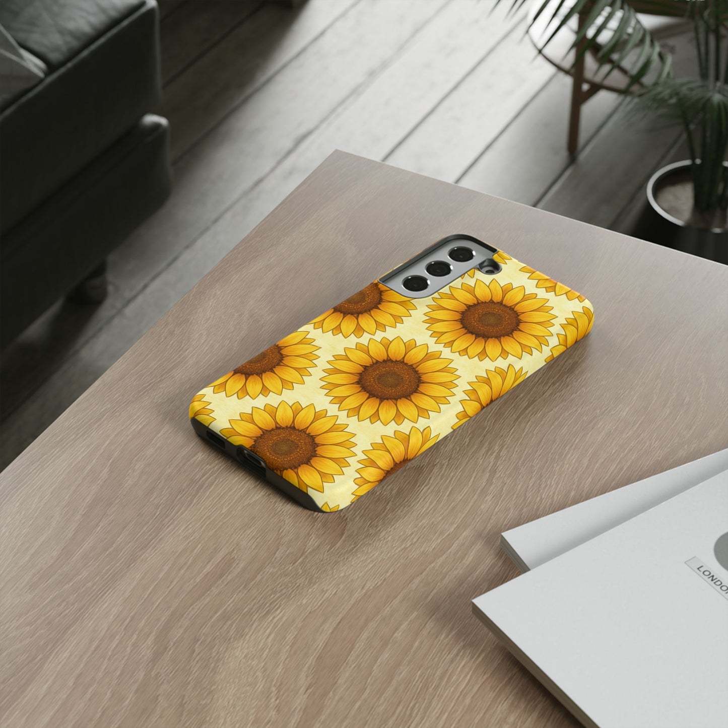 Sunflower Phone Cases - Tough Cases for Nature Lovers, Gift for Friends, Floral Design, Protective Case, Sunflower Decor