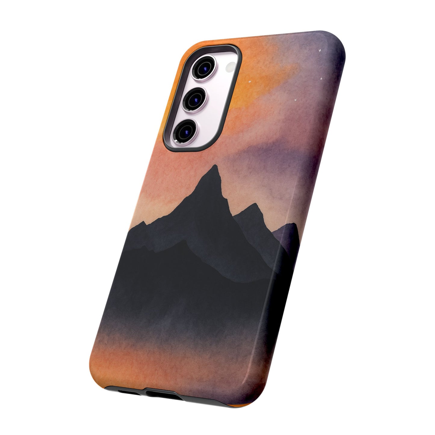 Mountain Sunset Phone Case, Nature Lover's Gift, Adventure Phone Cover, Unique Cellphone Accessories, Outdoor Enthusiast Decor