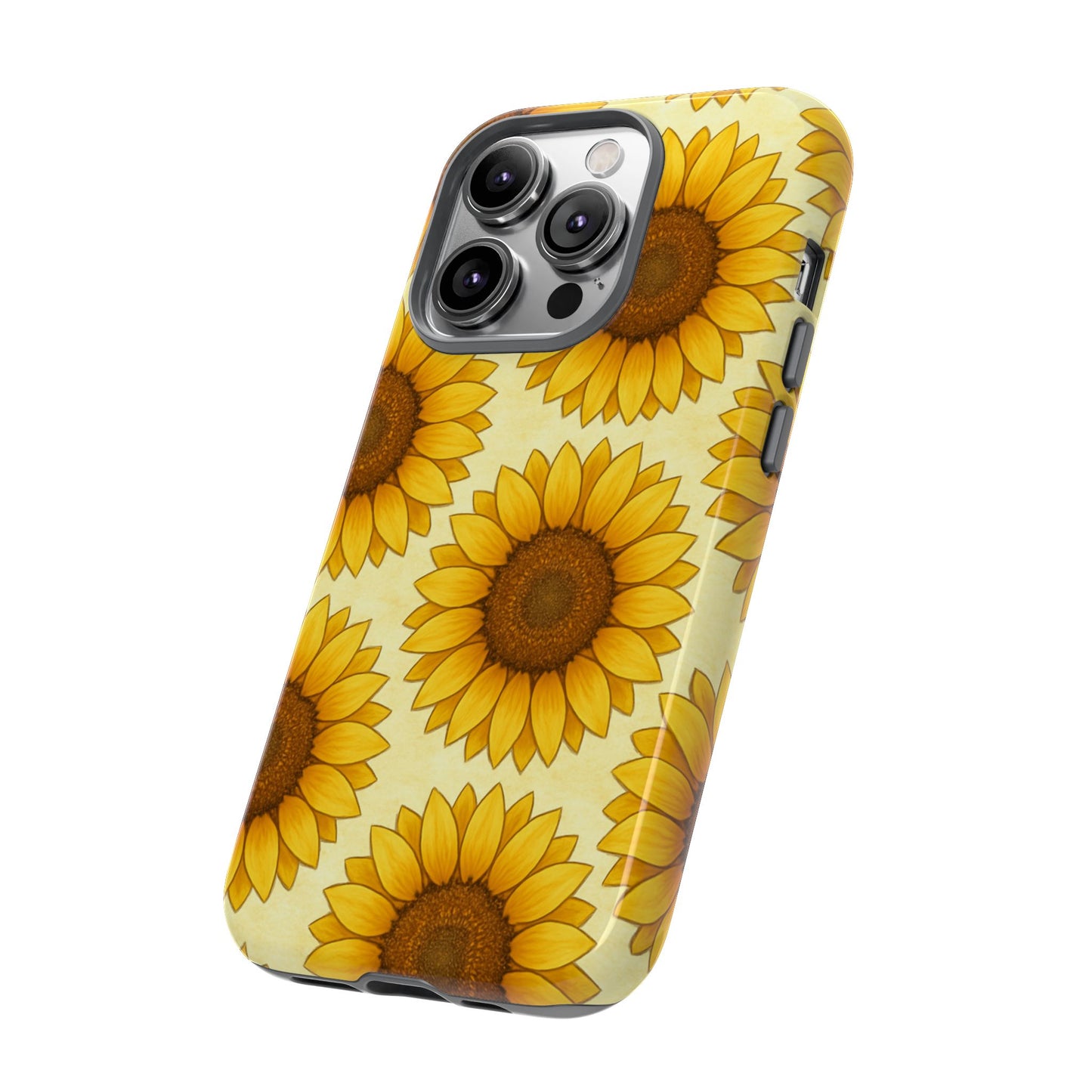 Sunflower Phone Cases - Tough Cases for Nature Lovers, Gift for Friends, Floral Design, Protective Case, Sunflower Decor