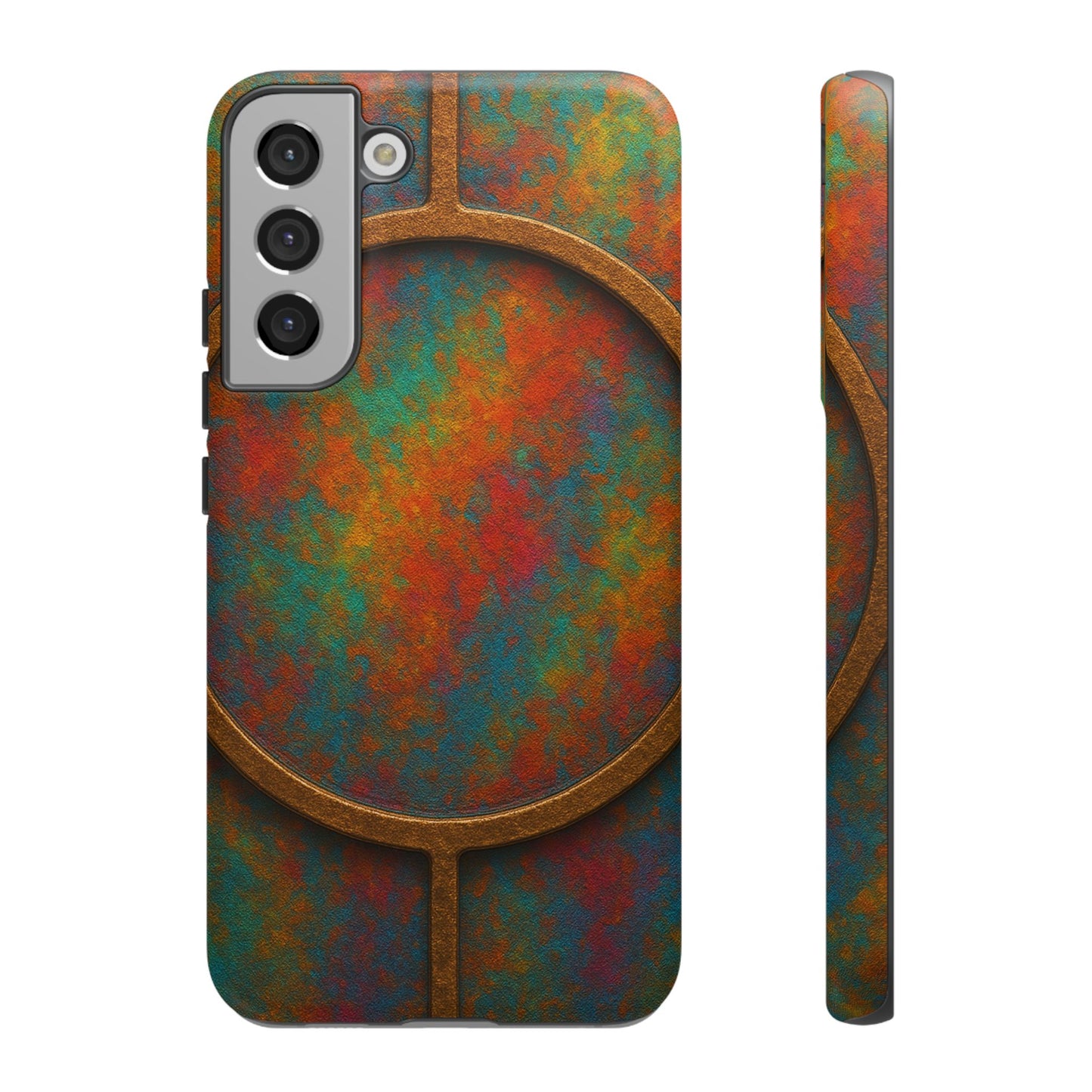 Colorful Tough Phone Case, Durable Cell Cover, Vibrant Protection Case, Unique Tech Accessory, Great Gift for Phone Lovers