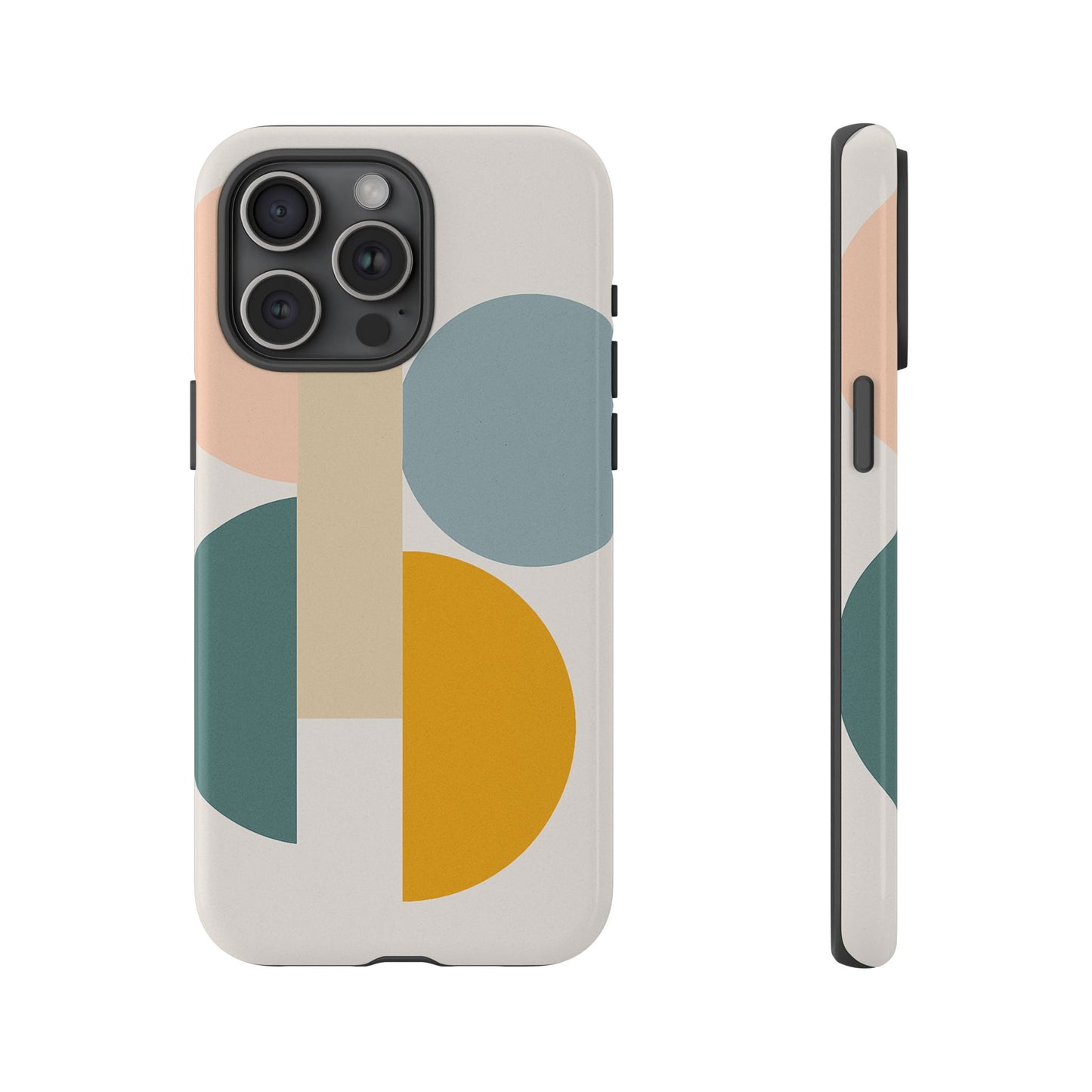 Minimalist Geometric Phone Case, Stylish Protective Cover for Phones, Modern Design, Gift for Him/Her, Trendy Tech Accessory