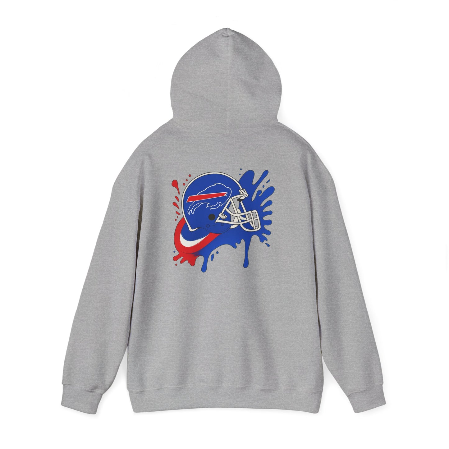 Buffalo Bills Hooded Sweatshirt, Unisex Sport Hoodie, Super Bowl Gift, Game Day Apparel, Football Fan Gear, Cozy Layering Piece