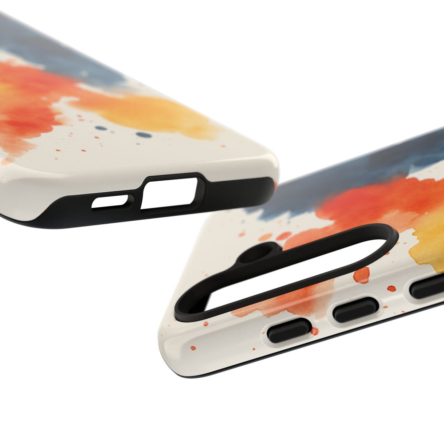 Watercolor Phone Case - Abstract Design, Tough Cases for Men & Women, Stylish Gift, Artistic Accessory for All Occasions