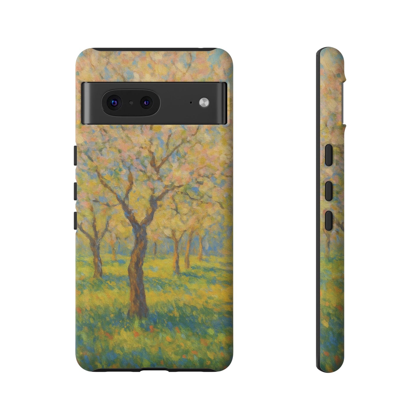 Artistic Phone Case, Tough Phone Case, Flower Tree Case, Spring Decor, Unique Phone Cover, Nature Lover Gift