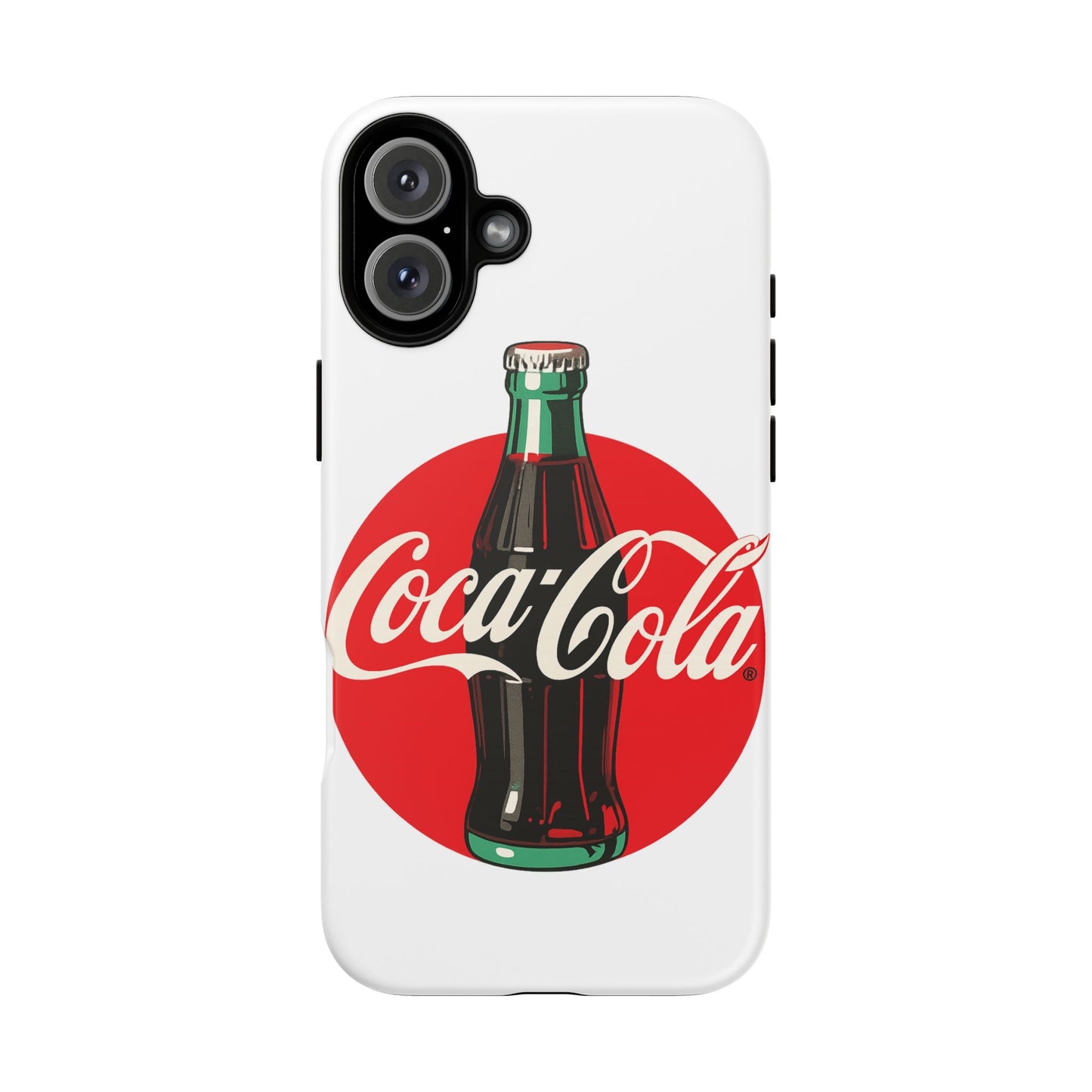 Coca-Cola Tough Phone Cases, Vintage Soda Drink, Retro Style, Unique Gift, Phone Accessories, Summer Vibes