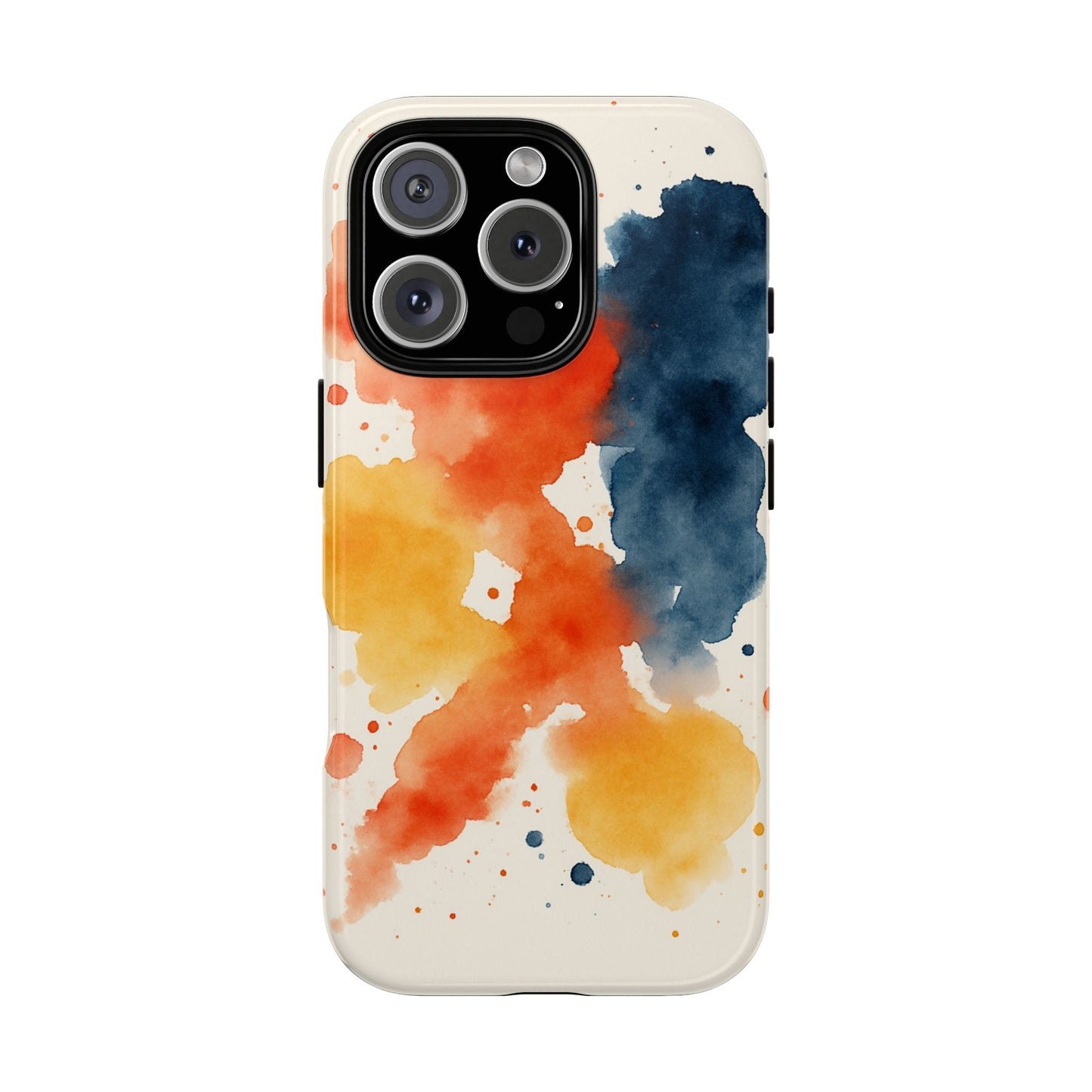 Watercolor Phone Case - Abstract Design, Tough Cases for Men & Women, Stylish Gift, Artistic Accessory for All Occasions