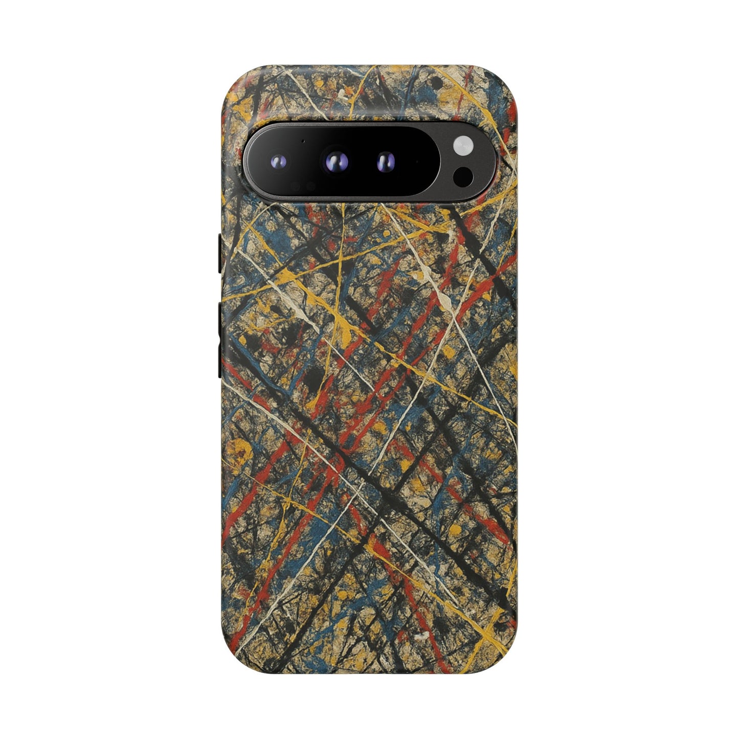 Tough Cases Phone Case - Bold Abstract Design, Stylish Mobile Cover, Unique Gift for Him/Her, Durable Accessory, Trendy Protection