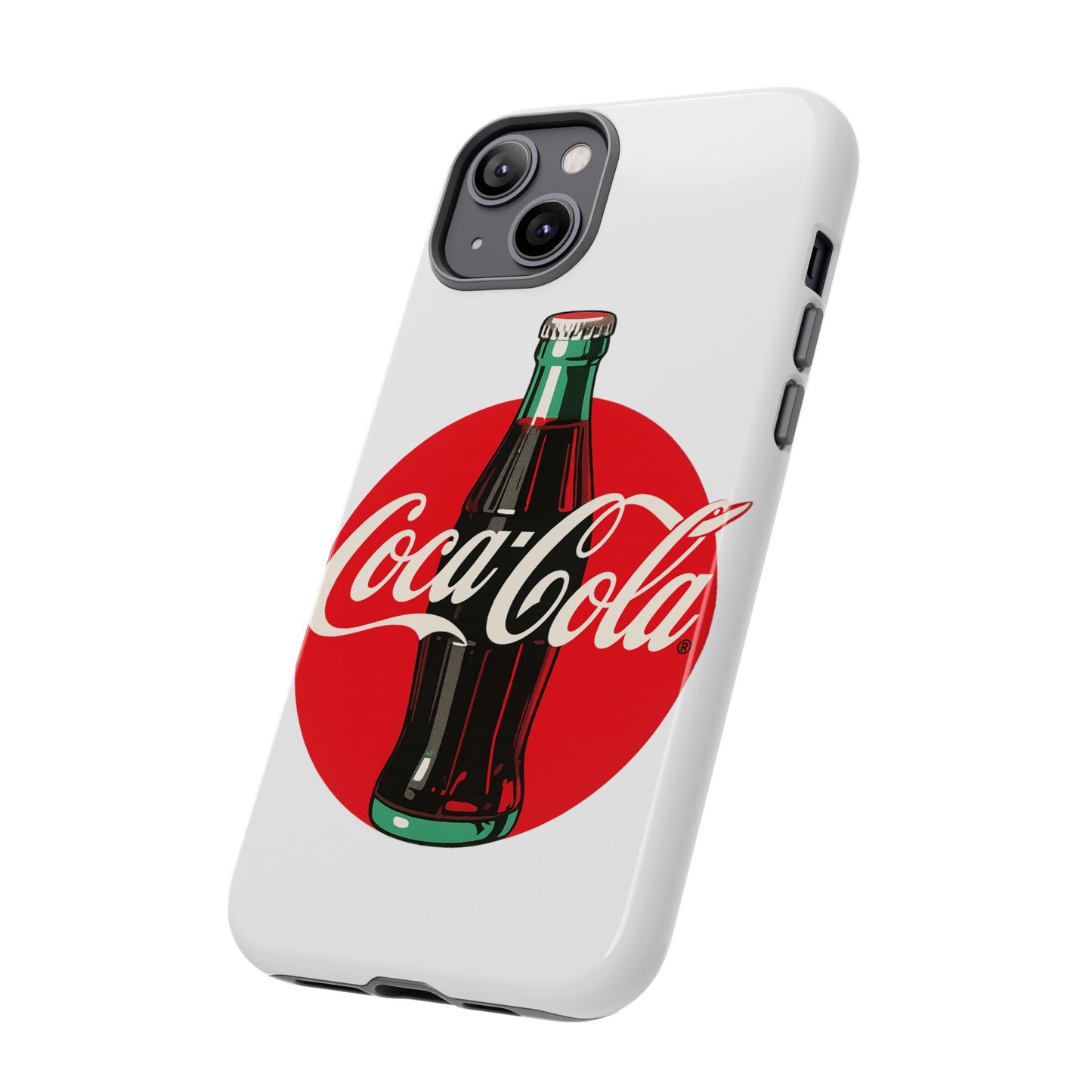 Coca-Cola Tough Phone Cases, Vintage Soda Drink, Retro Style, Unique Gift, Phone Accessories, Summer Vibes