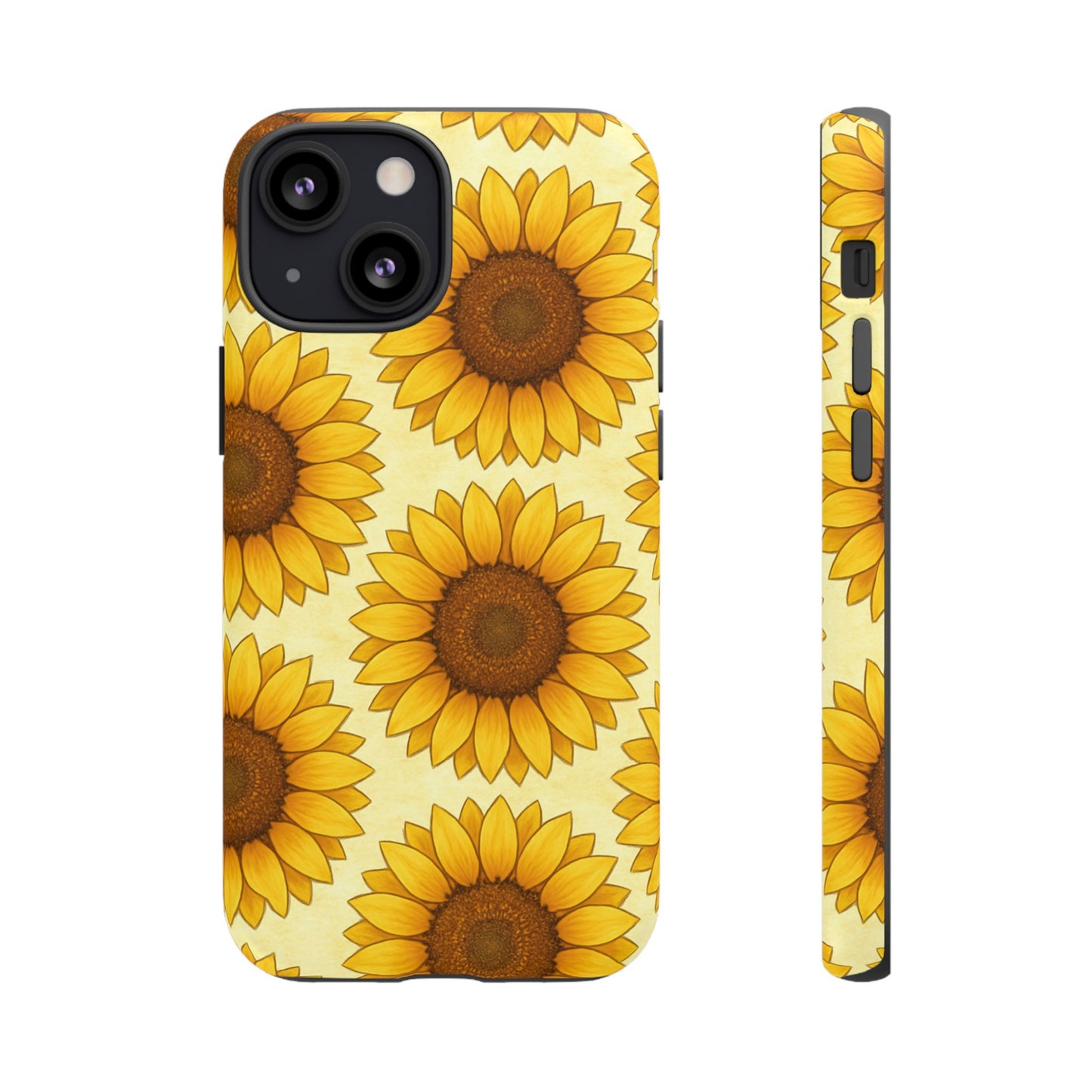 Sunflower Phone Cases - Tough Cases for Nature Lovers, Gift for Friends, Floral Design, Protective Case, Sunflower Decor