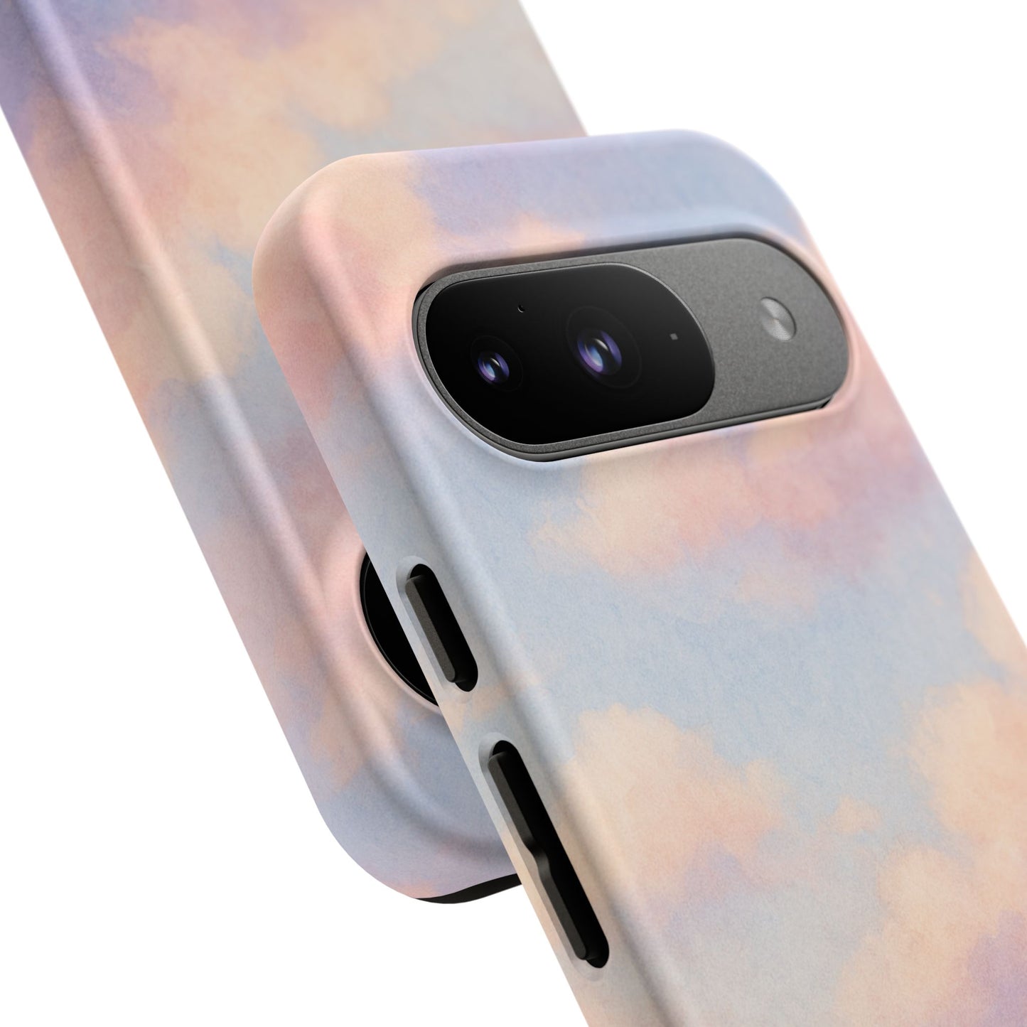 Sky Blue Cloud Phone Case, Tough Phone Cover, Aesthetic Cell Phone Accessory, Gift for Teen, Trendy Tech Protection