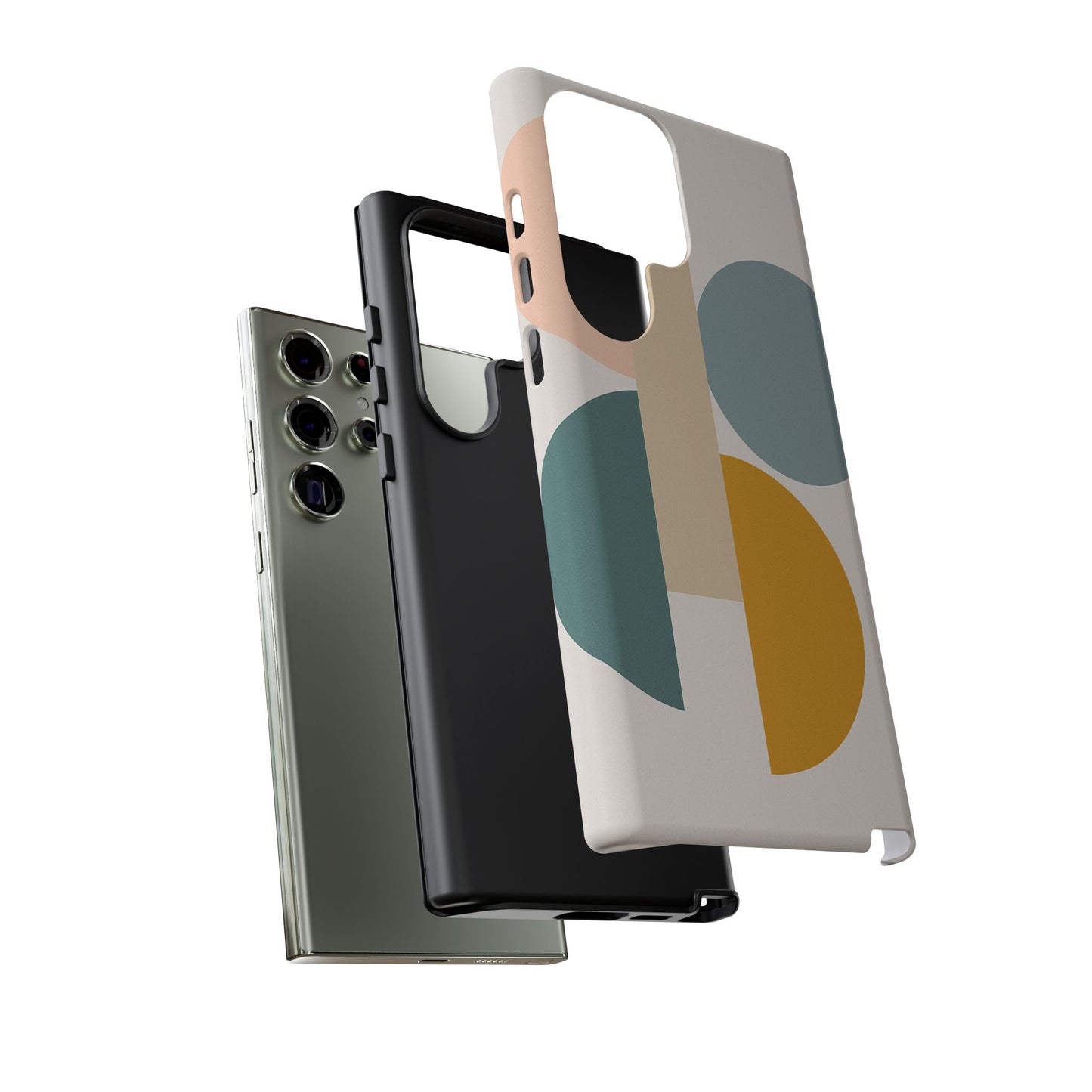 Minimalist Geometric Phone Case, Stylish Protective Cover for Phones, Modern Design, Gift for Him/Her, Trendy Tech Accessory