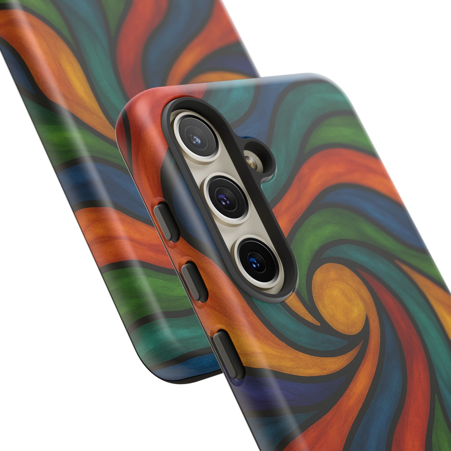 Colorful Swirl Phone Case | Tough Cases, Vibrant Design, Gift for Art Lovers, Funky Case, Unique Phone Accessories