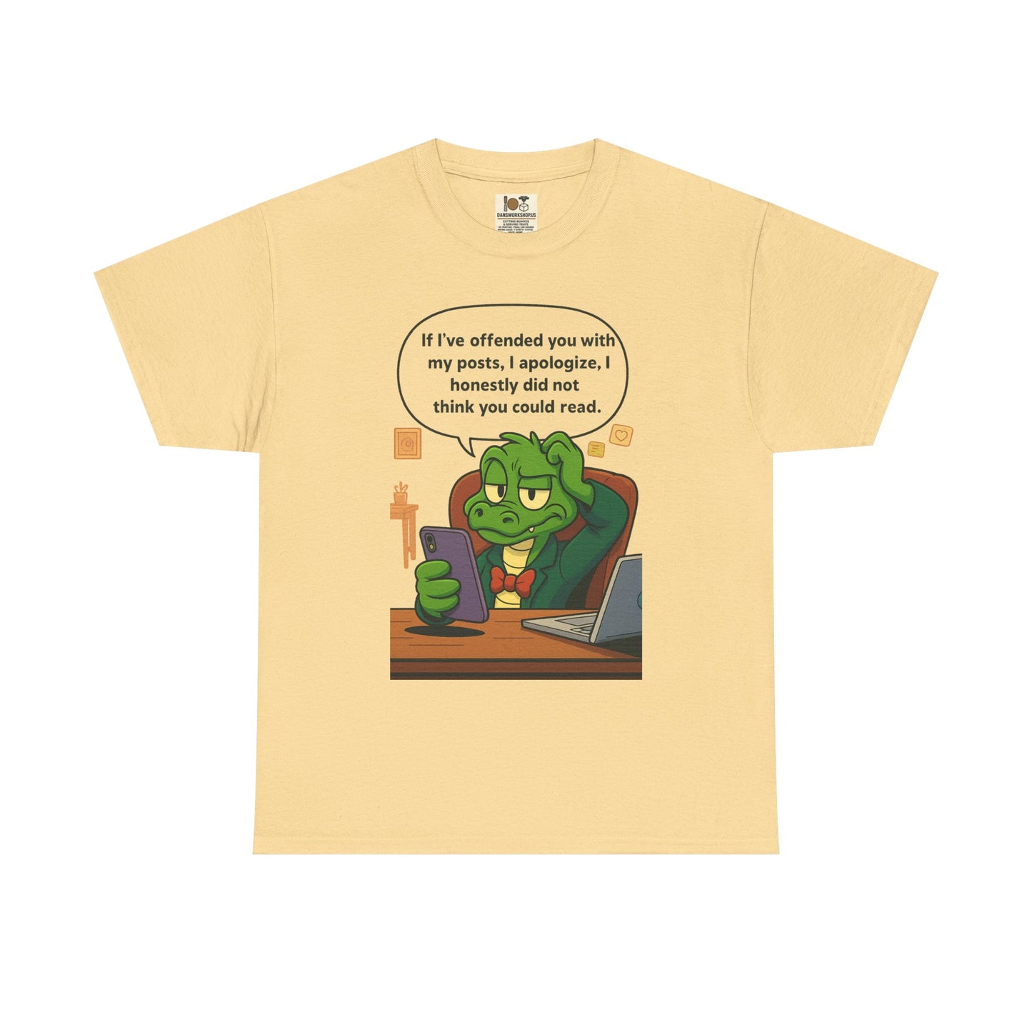 Funny Unisex Heavy Cotton Tee, Humorous Shirt Gift, Casual Wear, Quirky Graphic Tee, Perfect for Friends, Ideal for Birthdays and [...]