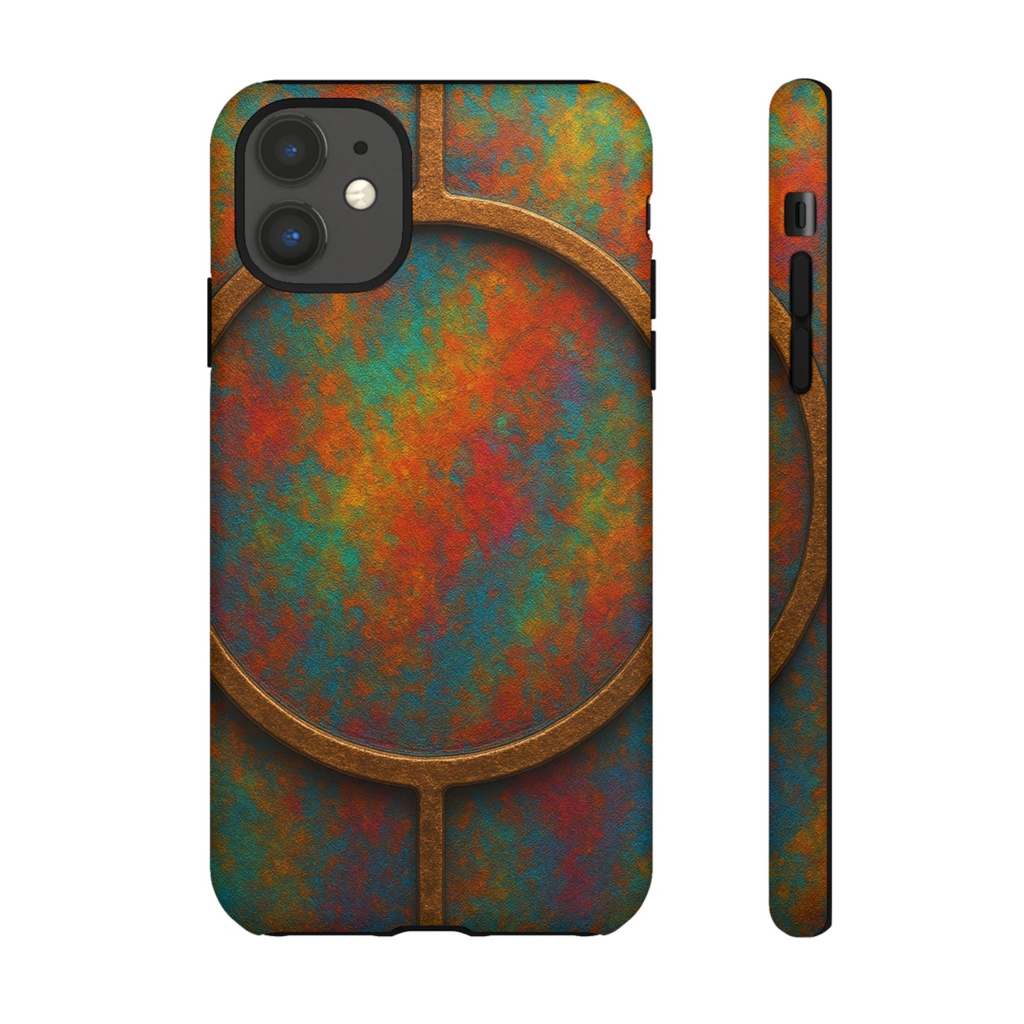 Colorful Tough Phone Case, Durable Cell Cover, Vibrant Protection Case, Unique Tech Accessory, Great Gift for Phone Lovers
