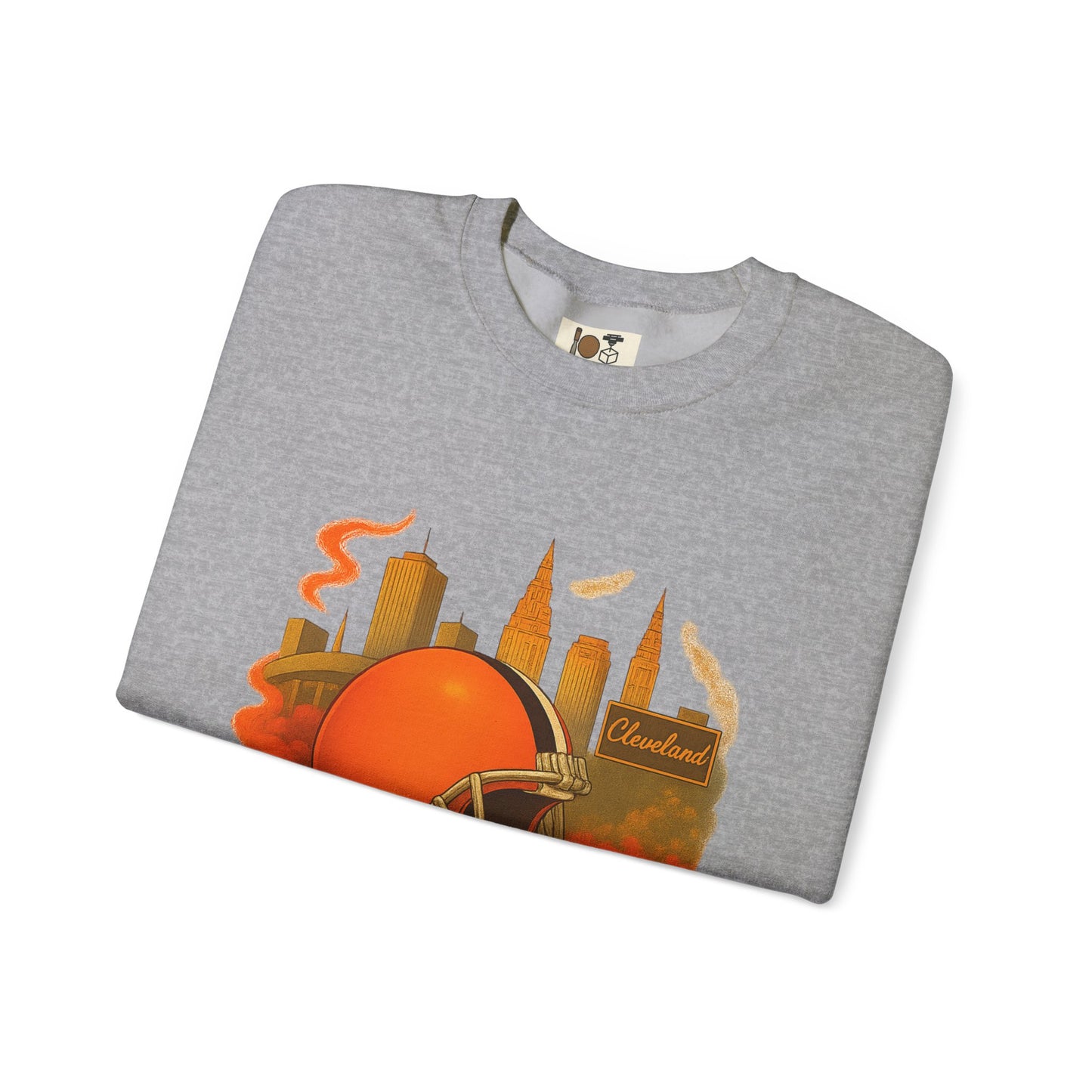 Cleveland Football Crewneck Sweatshirt