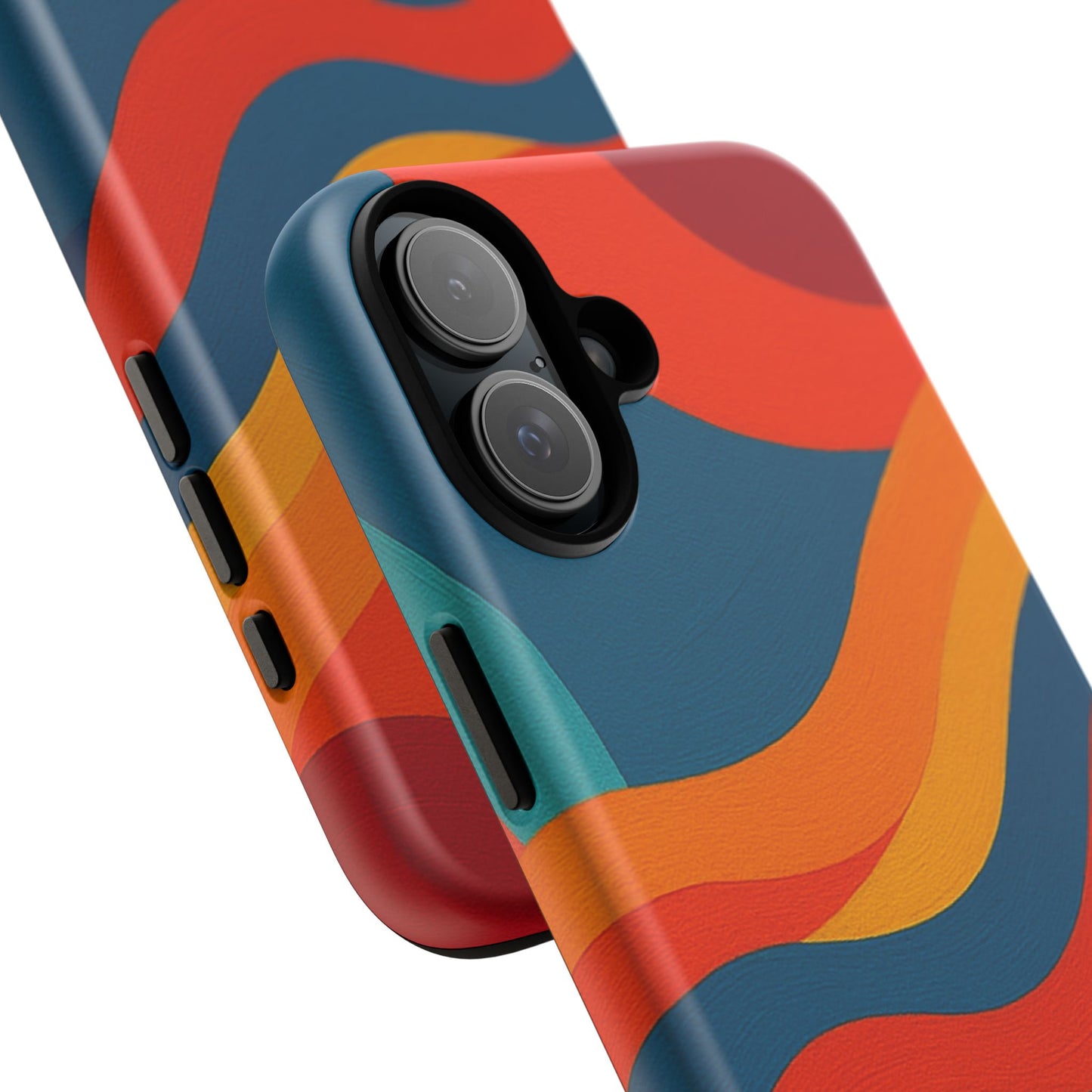 Vibrant Phone Case, Abstract Design Cover, Tough Cases for All Occasions, Stylish Gift for Tech Lovers, Modern Phone Accessories