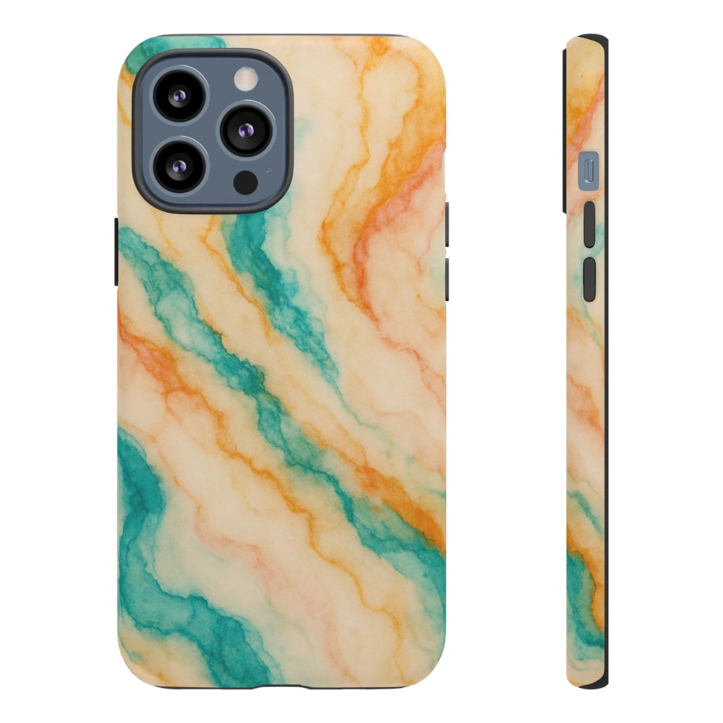 Stylish Phone Case - Tough Cases with Abstract Marble Design, Trendy Accessory, Gift for Her, Protective Case, Unique Phone Cover