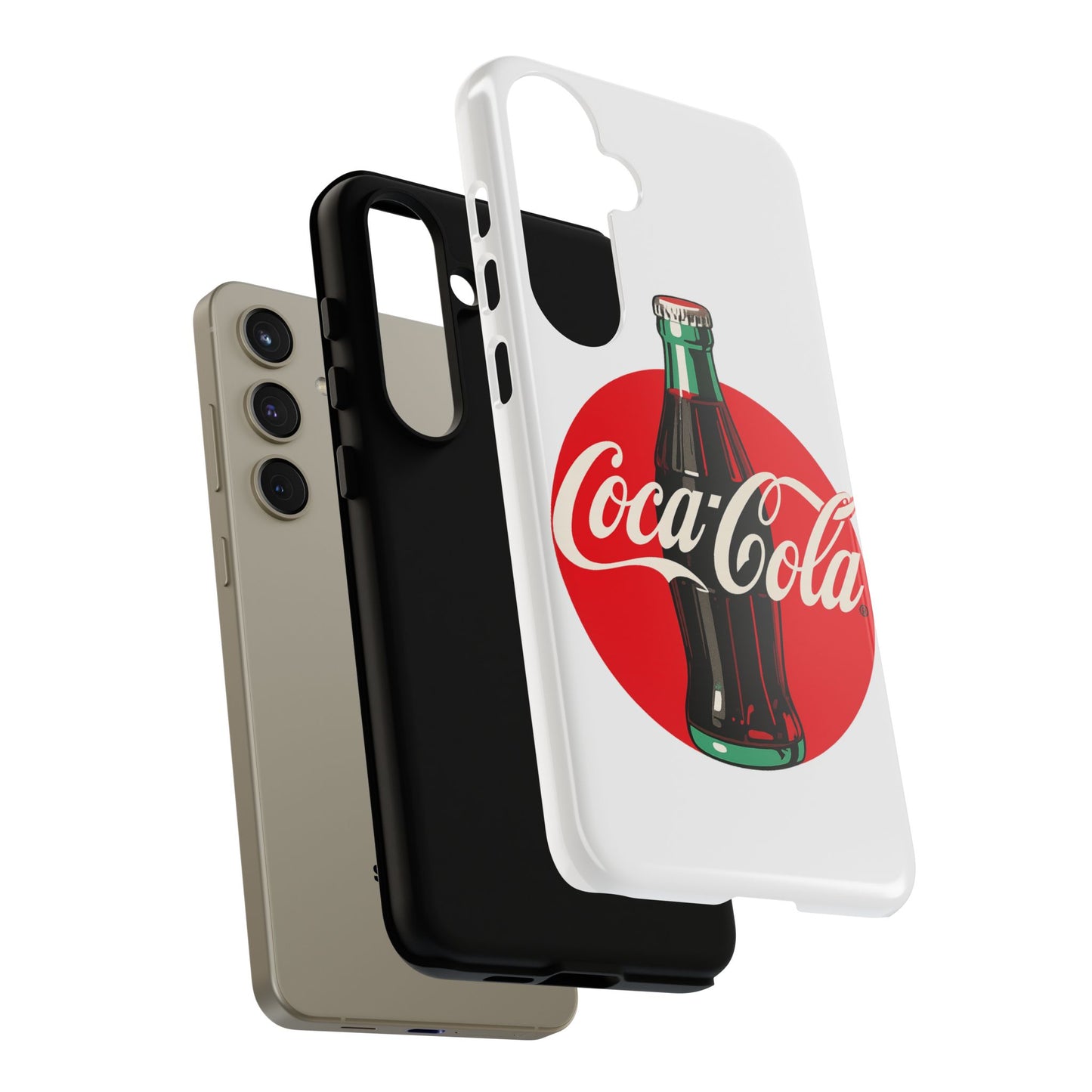 Coca-Cola Tough Phone Cases, Vintage Soda Drink, Retro Style, Unique Gift, Phone Accessories, Summer Vibes
