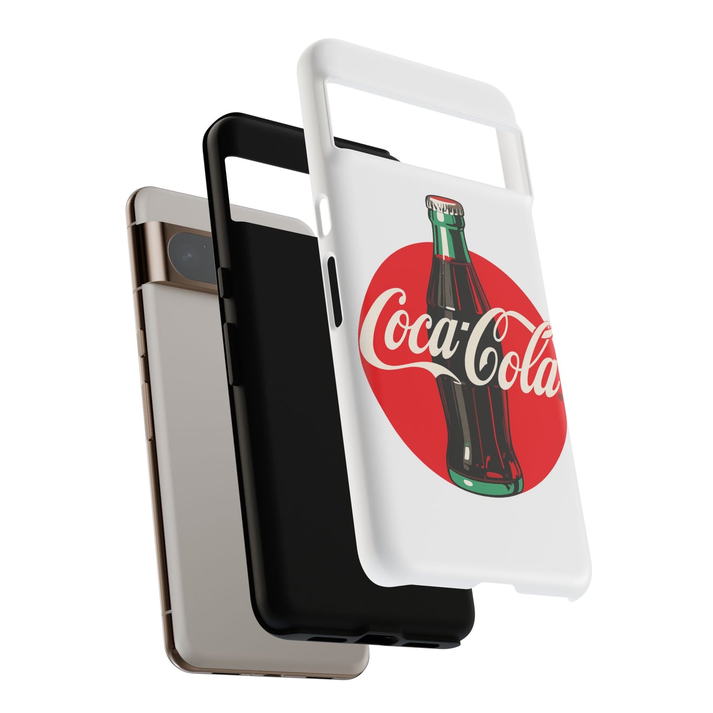 Coca-Cola Tough Phone Cases, Vintage Soda Drink, Retro Style, Unique Gift, Phone Accessories, Summer Vibes