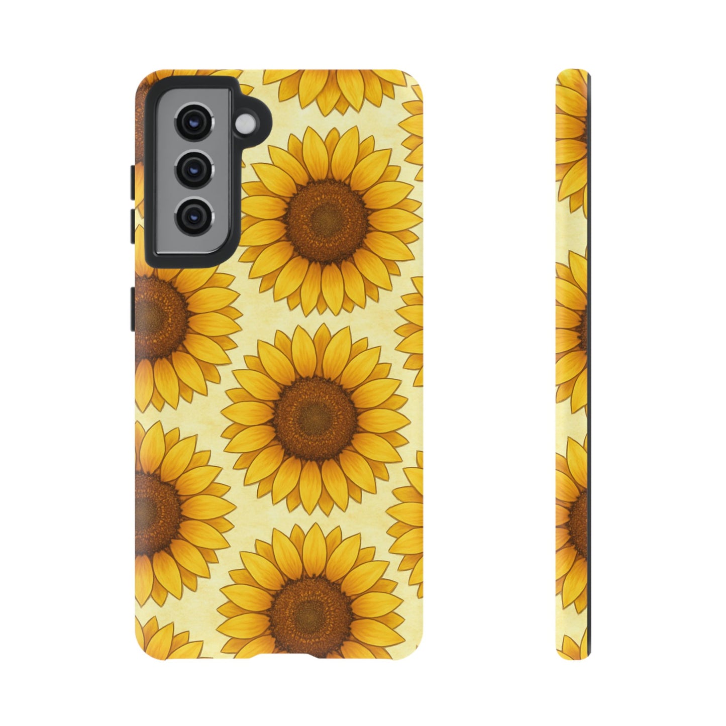 Sunflower Phone Cases - Tough Cases for Nature Lovers, Gift for Friends, Floral Design, Protective Case, Sunflower Decor