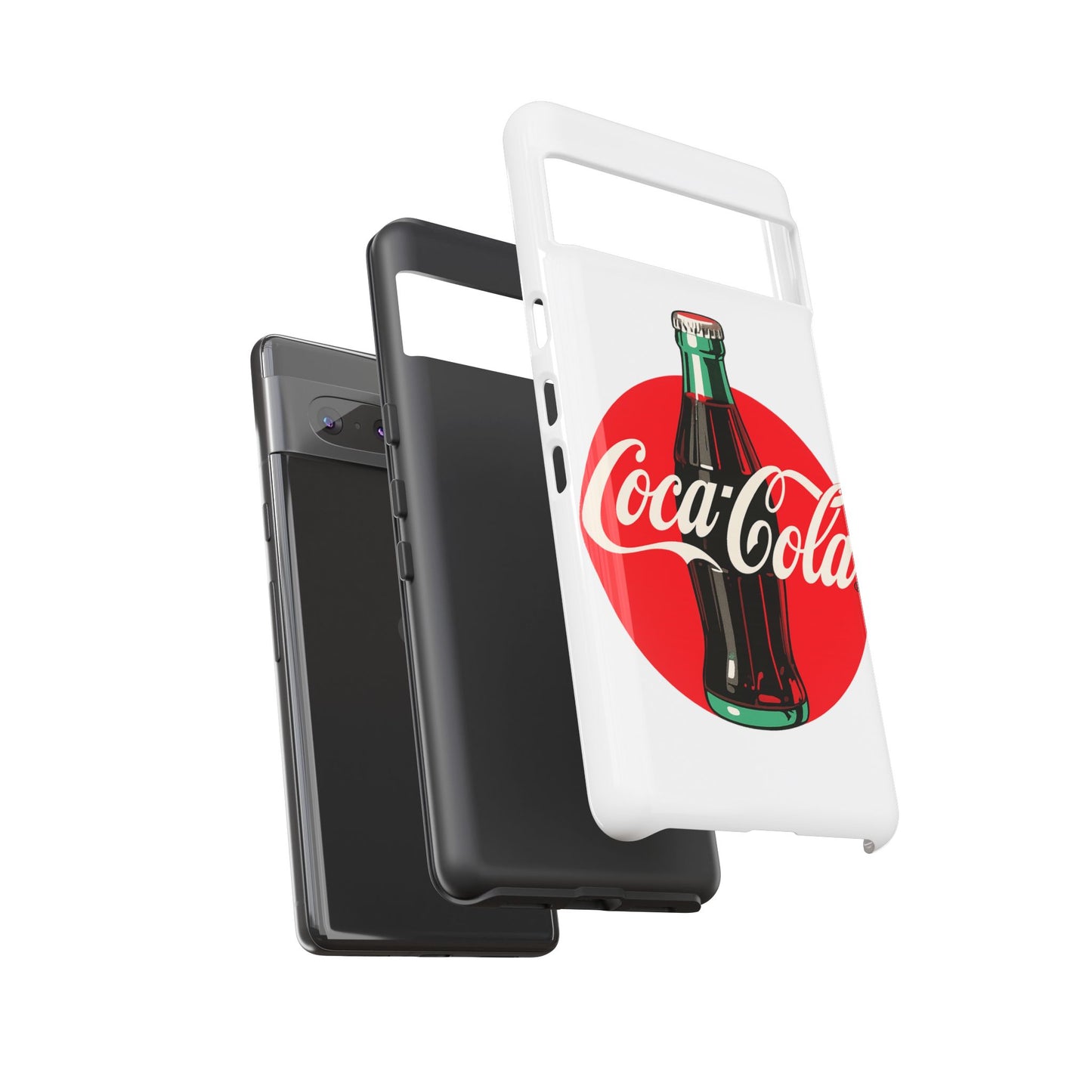 Coca-Cola Tough Phone Cases, Vintage Soda Drink, Retro Style, Unique Gift, Phone Accessories, Summer Vibes