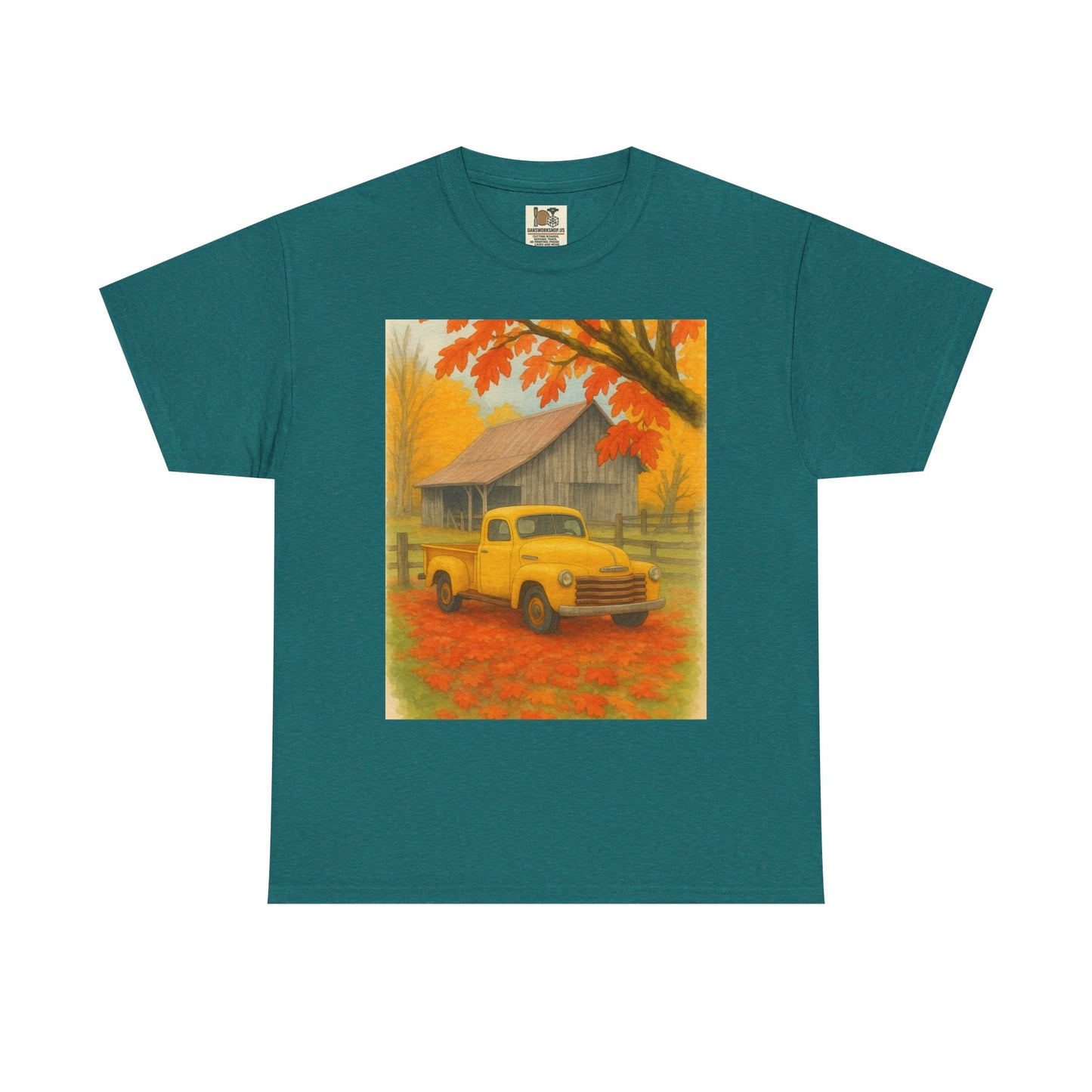 Autumn Vibes Unisex Heavy Cotton Tee, Fall Shirt, Vintage Truck Tee, Cozy [...]