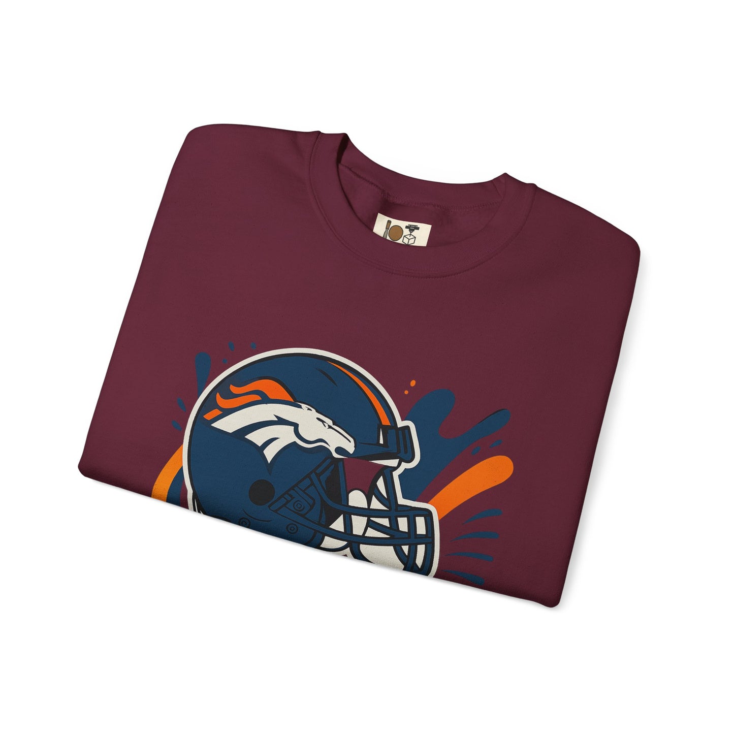Denver Broncos Crewneck Sweatshirt, Football Fan Gear, Unisex Sports Apparel, Game Day Outfit, Perfect Gift for Fans