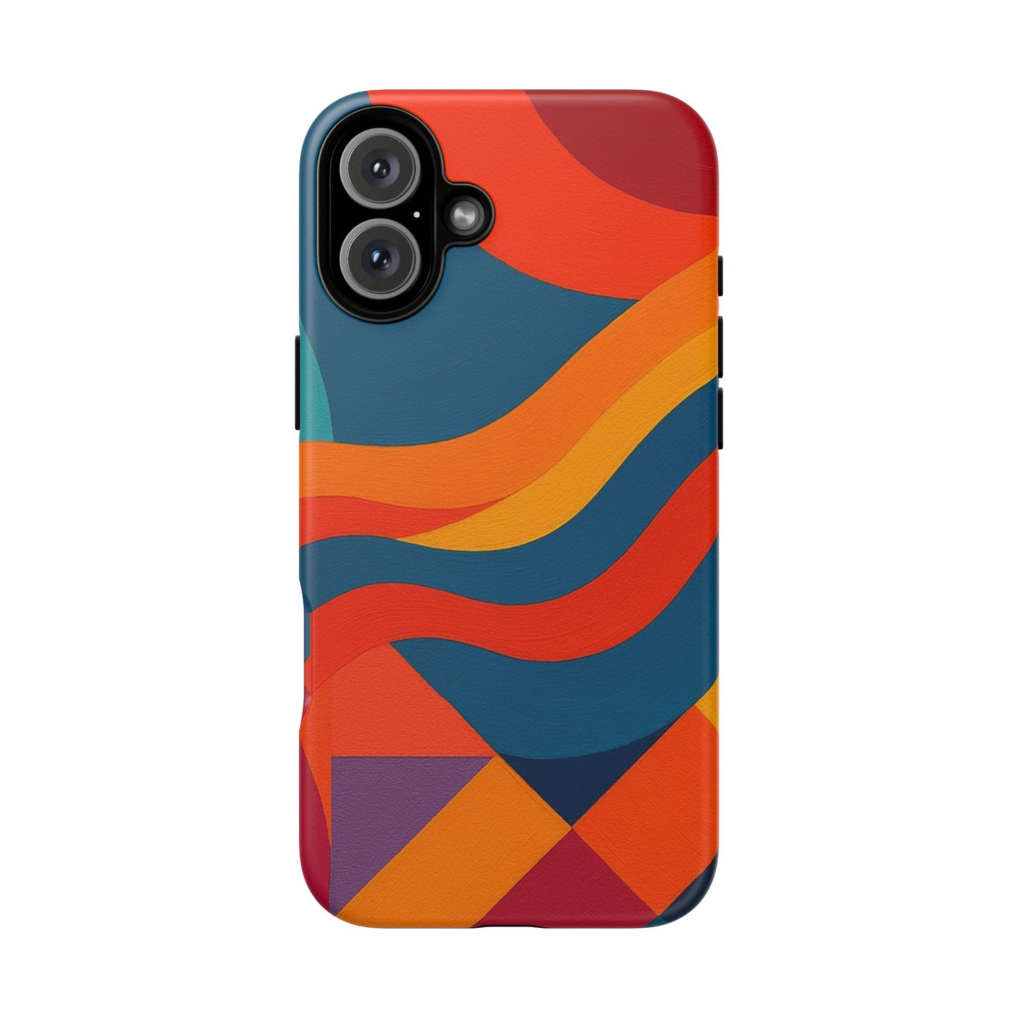 Vibrant Phone Case, Abstract Design Cover, Tough Cases for All Occasions, Stylish Gift for Tech Lovers, Modern Phone Accessories