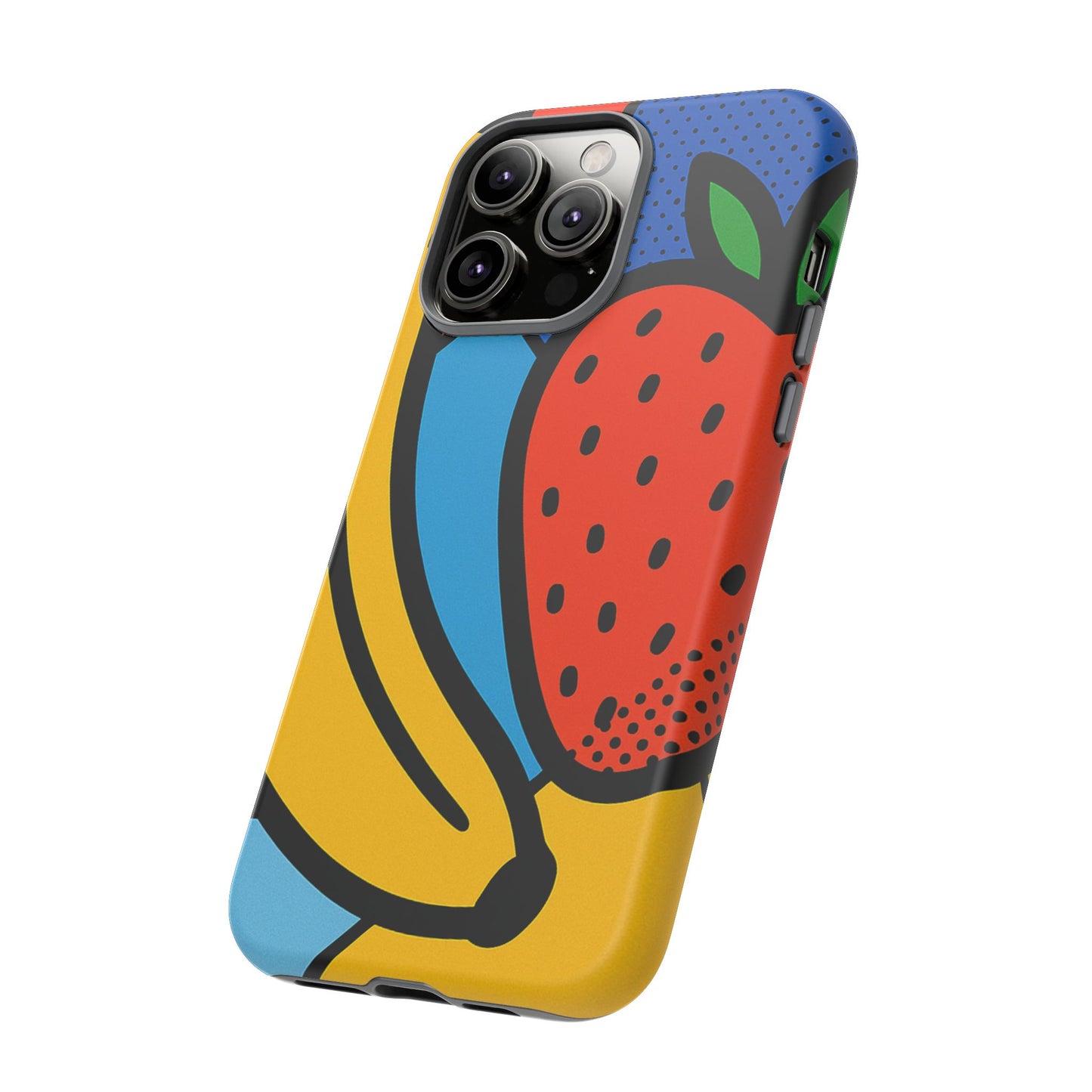 Colorful Fruit Phone Case - Tough Cases - Fun, Vibrant, Unique, Gifts for Friends, Summer Accessories, Trendy Phone Protector